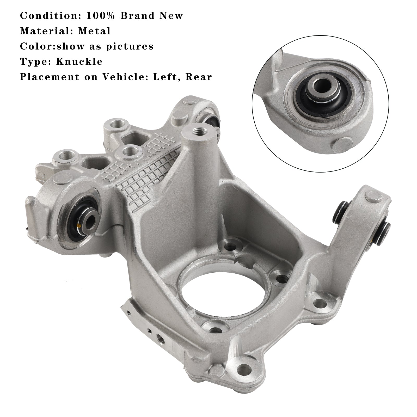 2015 Jeep Cherokee Latitude Limited Sport Trailhawk Suspensión trasera izquierda Nudillo 5090073AE