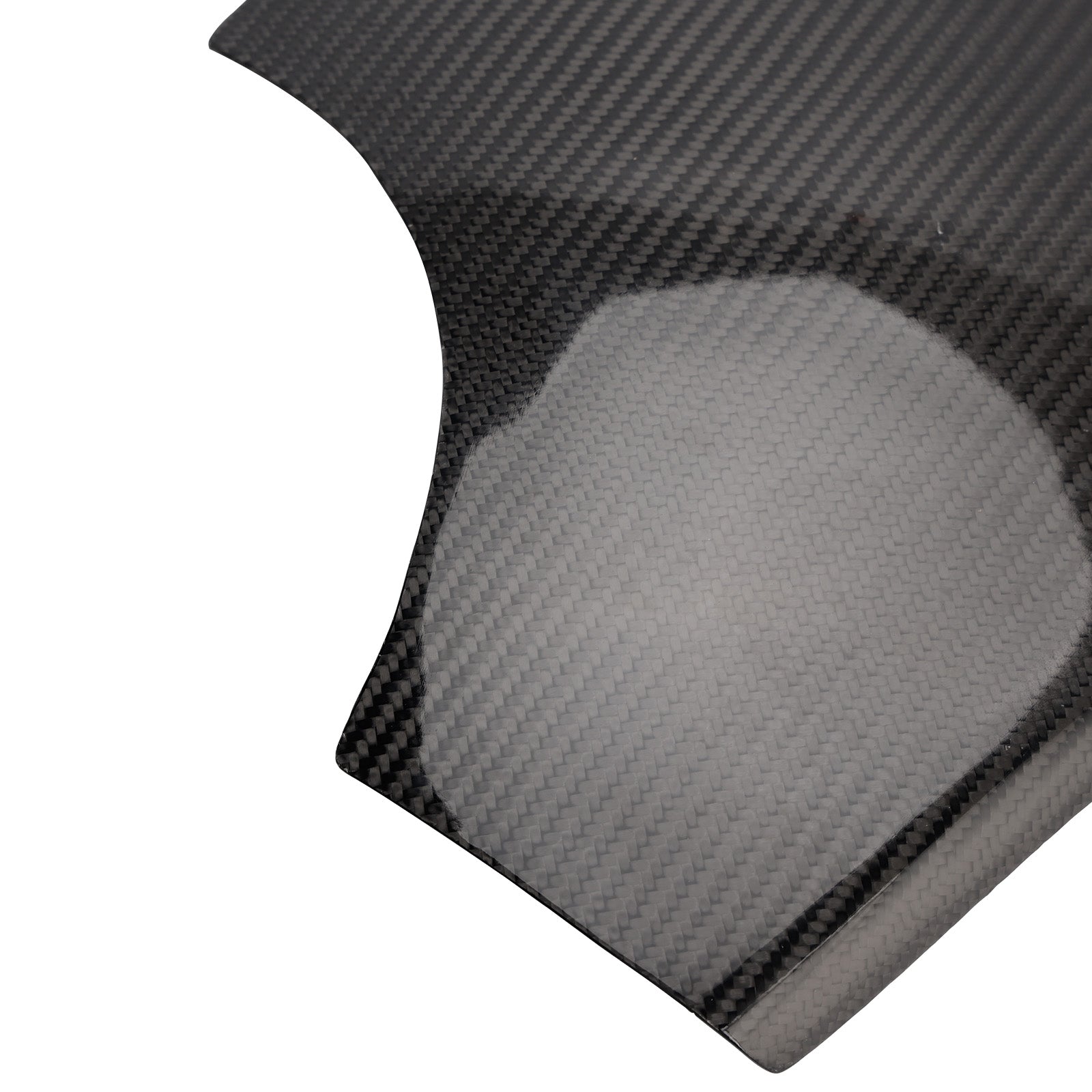 Carénage de couvercle de réservoir en fibre de carbone véritable Honda CBR600RR 2007-2012