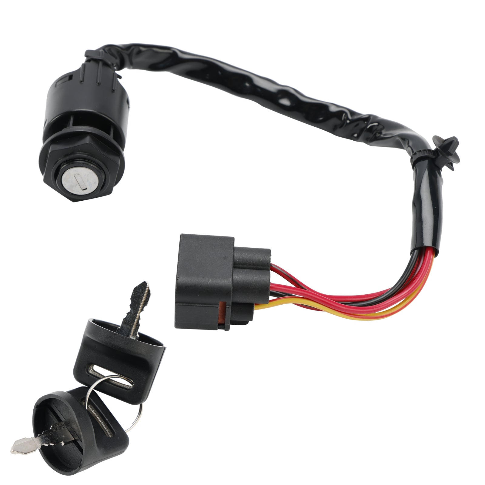 Ignition Key Switch passer Honda Pioneer 700 2014-2022 Alle modeller/35100-HL3-A01