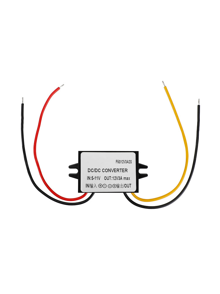DC-DC 6V-12V 3A 36W Step Up Car Strømforsyningsomformer Regulator Vanntett