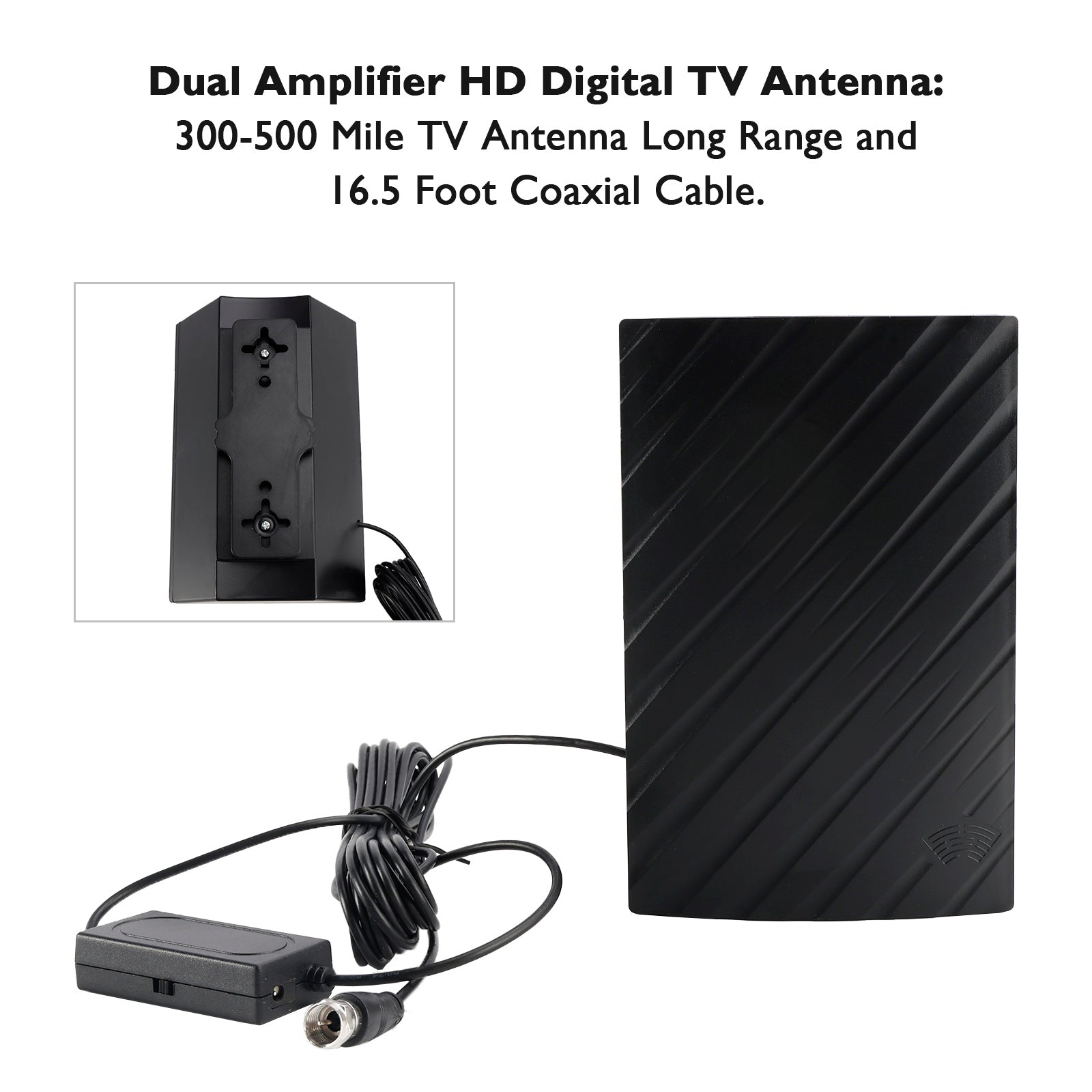 ATSC Indoor Outdoor Dual Amplifier HD Digital TV anténa Home DVB-T2 televízna anténa