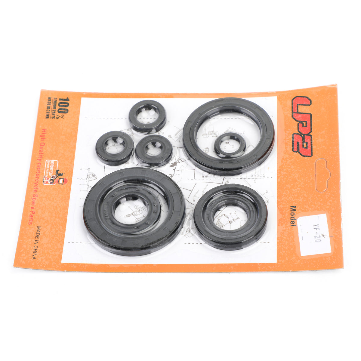 2005-2009 2012-2017 Honda CRF450X 9pcs Engine Oil Seal Kit Set Generic