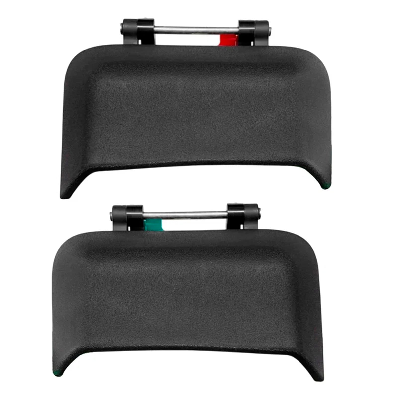 1Pair Car Rear Door Exterior Handle Black For Jeep Compass 2007-2016