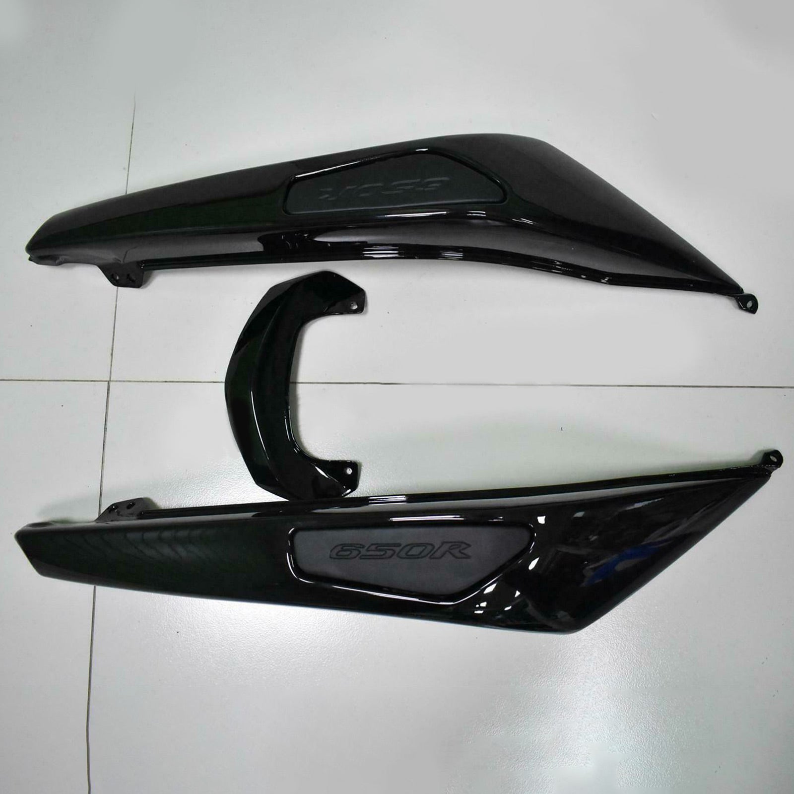 2009-2011 Kawasaki Ninja 650 ER-6F EX650 Amotopart Injection Fairing Kit Plastic 01# #1