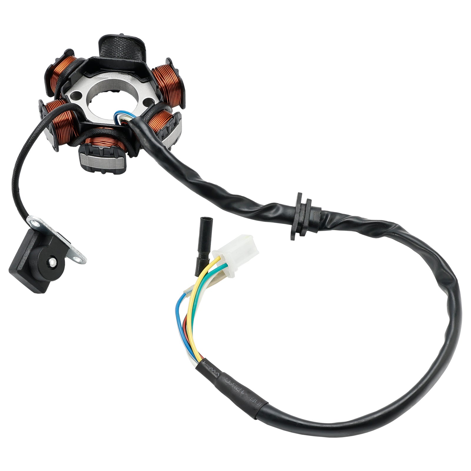 Alternateur magnéto Stator 6 bobines pour Adly Herchee GK 125 Cat Noble Thunder Bike