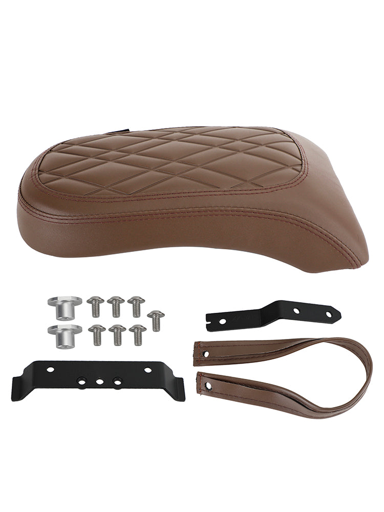 Almofada do assento do passageiro traseiro PULHON BROWN para BMW R18 BIKES 2020-2022