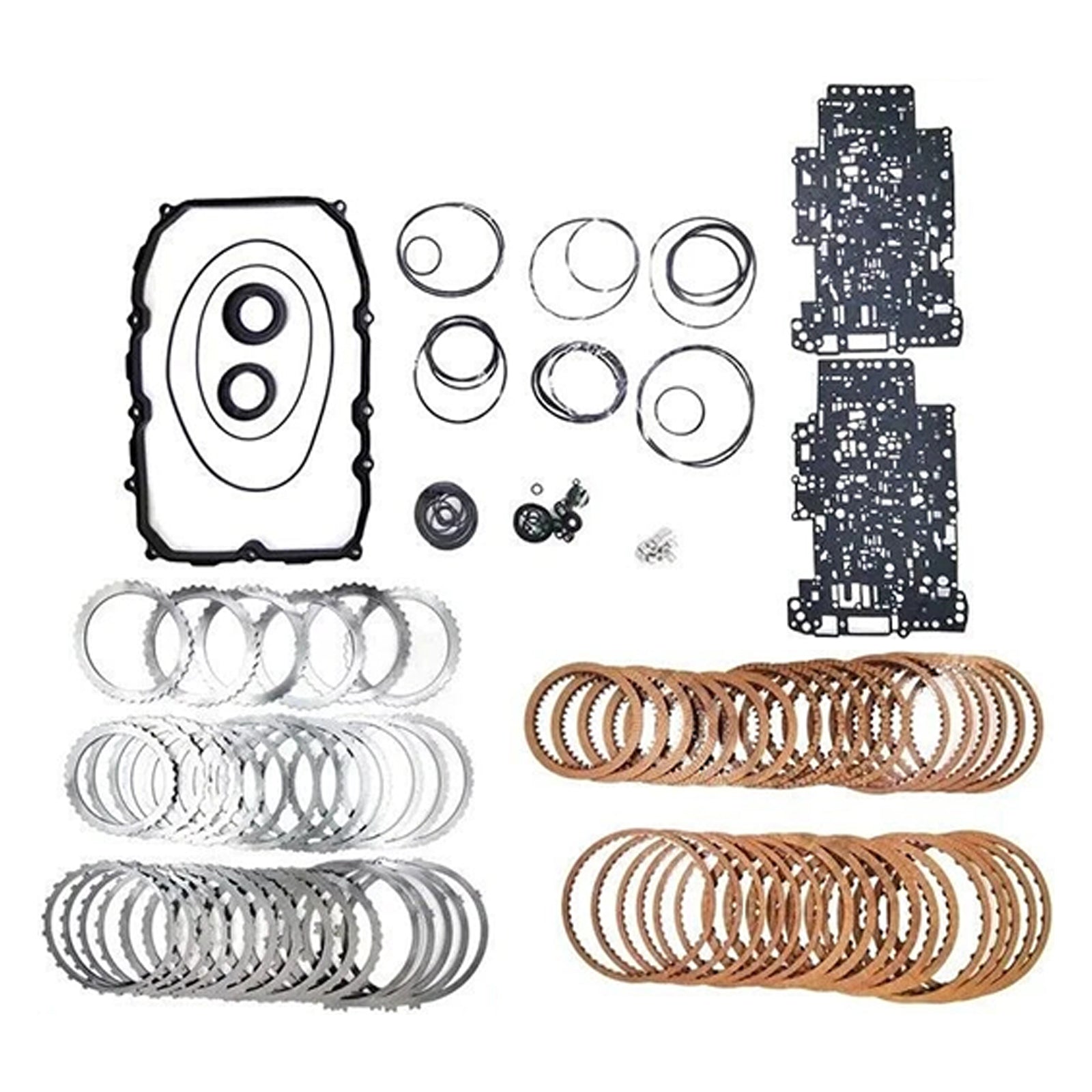 0C8 TR80SD Transmission Master Rebuild Kit Overhaul For AUDI Q7 3.0L 4.2L 09-14