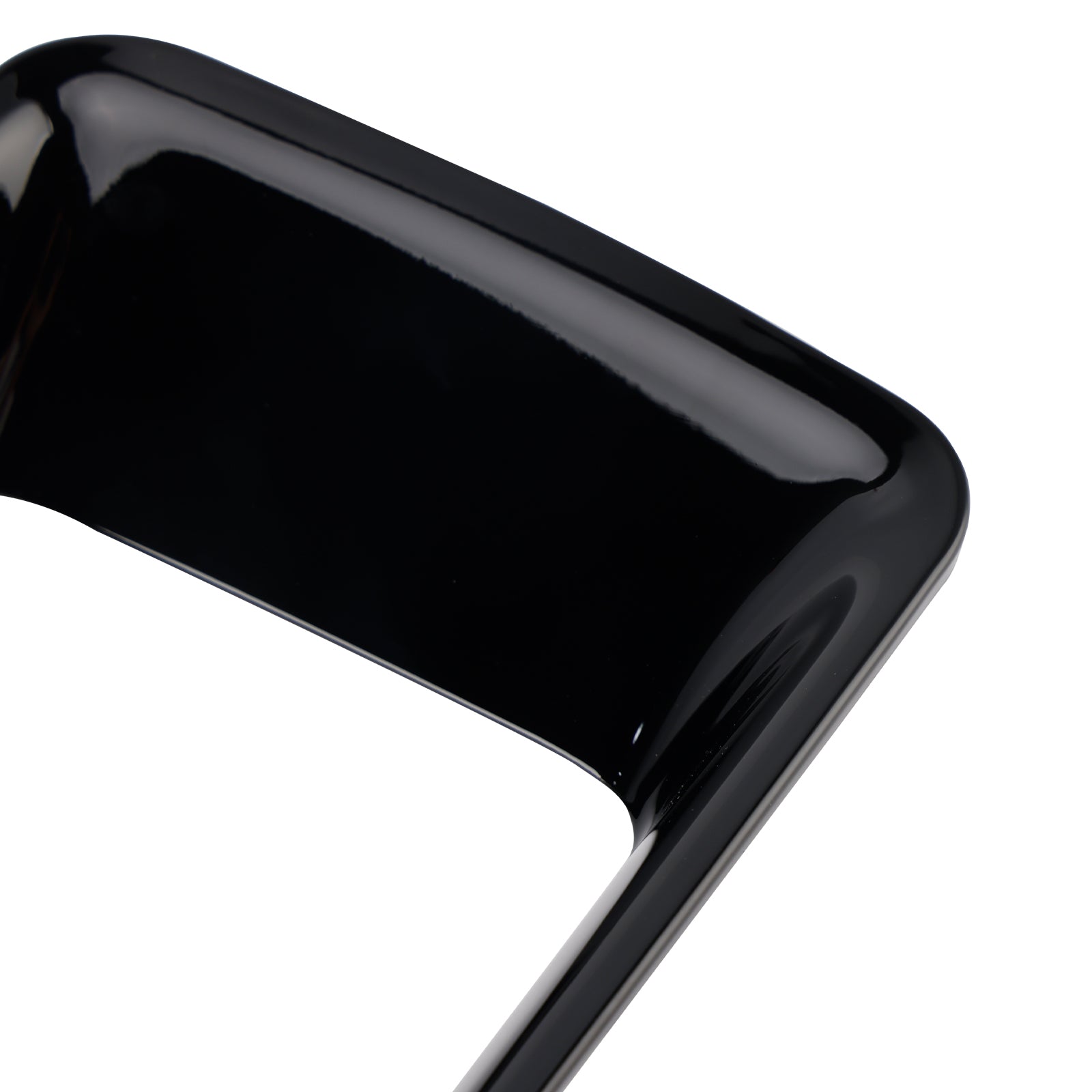 2012-2017 Mini Roadster R59 Cadre de conduit d'air avant noir brillant 51117255117 51117255119