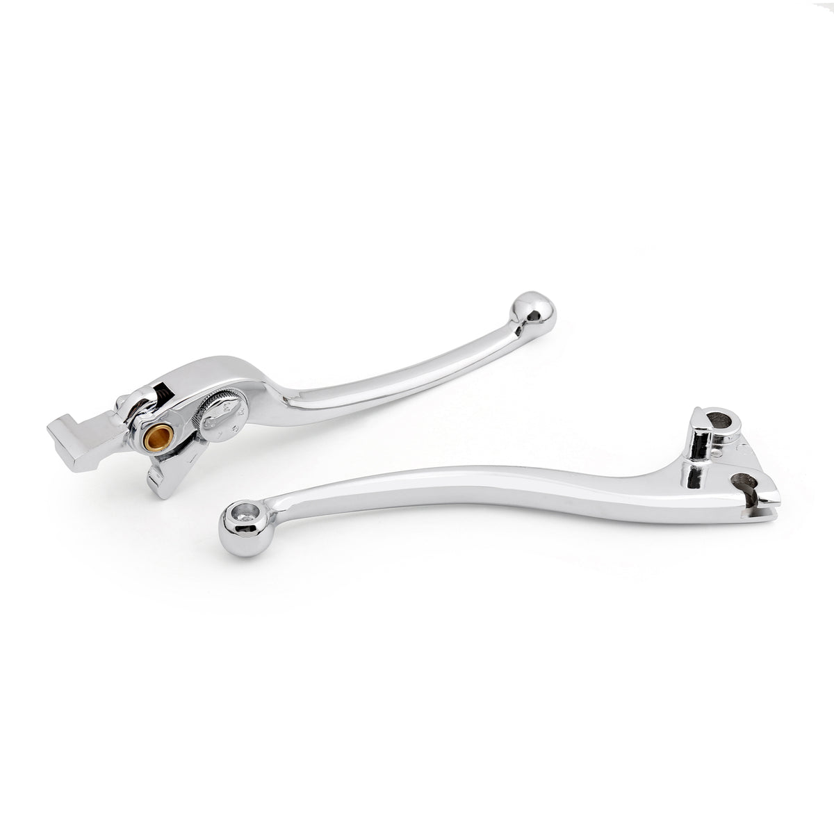 2003-2004 Kawasaki ZX6R-636 Brake Clutch Levers Chrome Generic