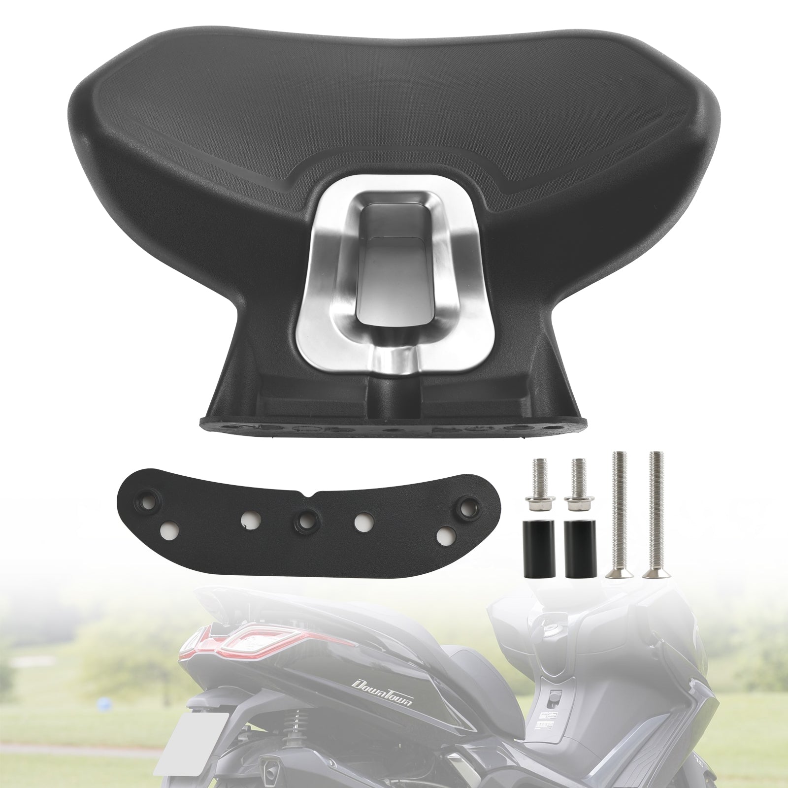 Kymco S350 Passenger Sissy Bar rygg för