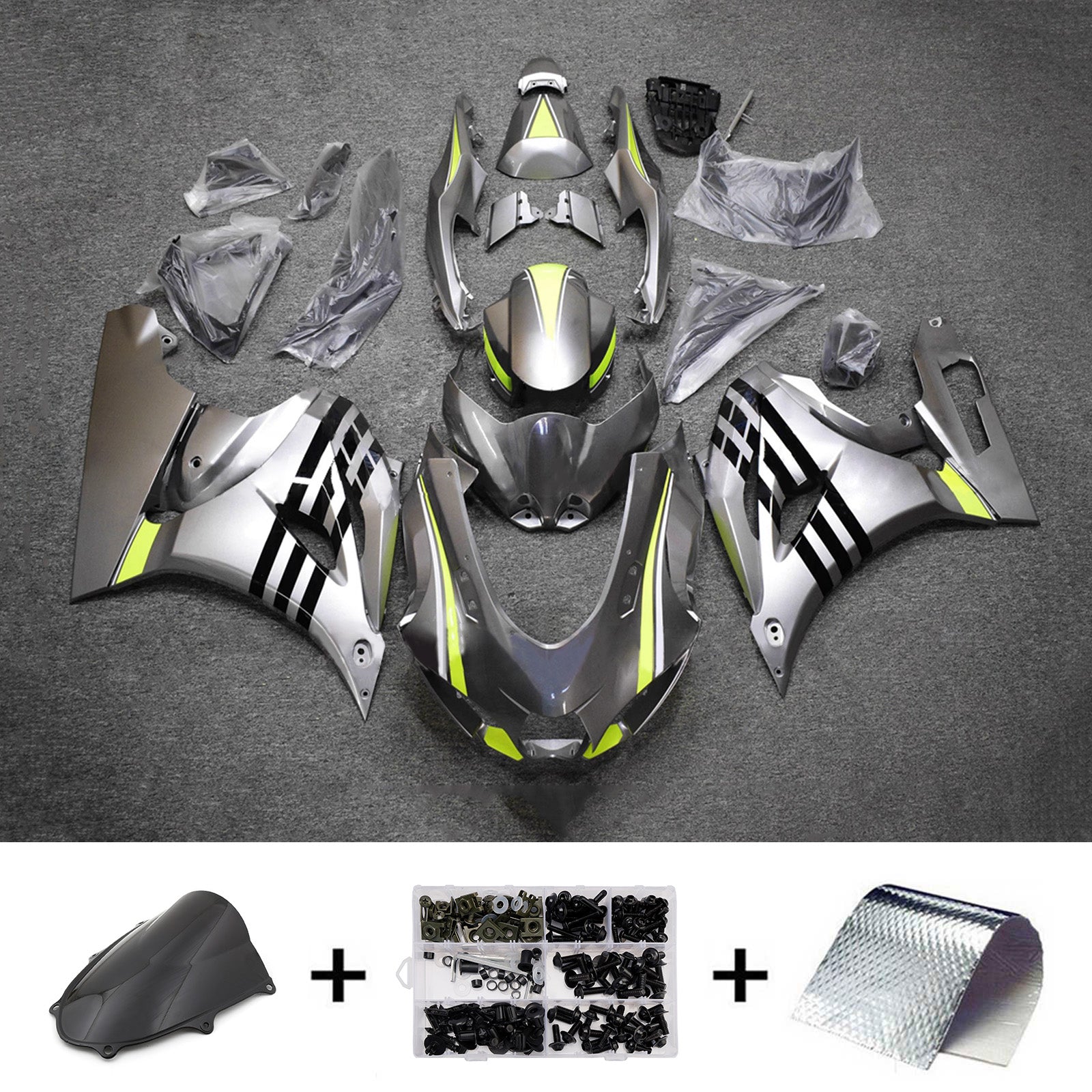 Injection Fairing Kit Bodywork Plastic ABS For Suzuki GSXR1000 2017-2025 K17