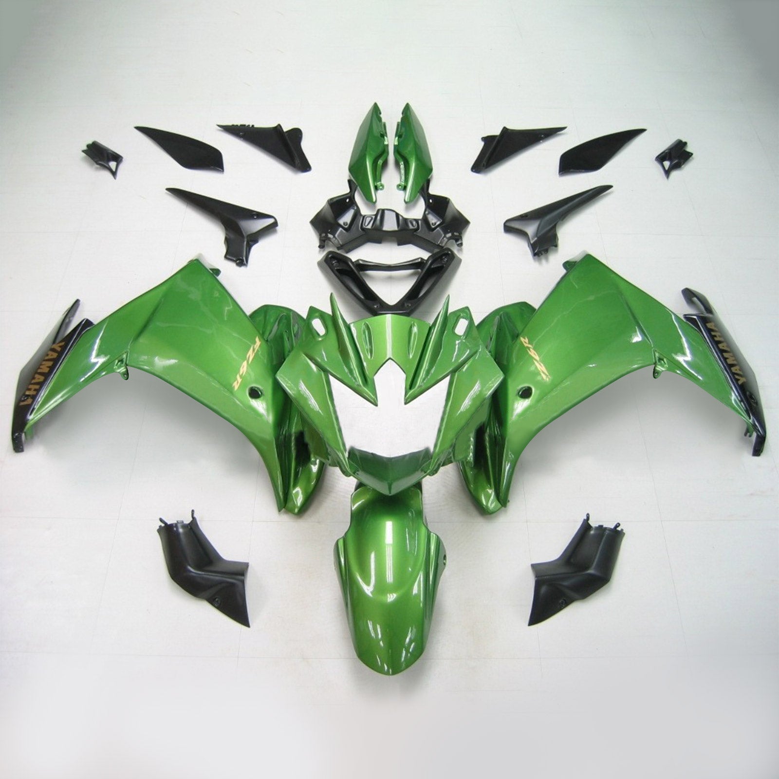 2009-2015 YAMAHA FZ6R AMotopart Injection Fairing Kit Bodywork Plastic ABS #102