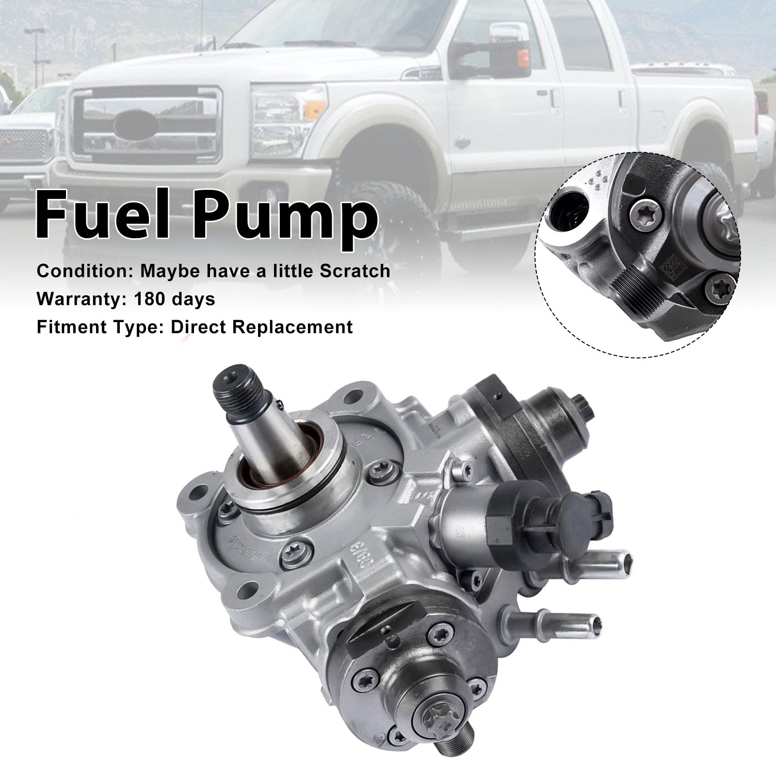 High Pressure Fuel Pump FC3Q-9B395-AB Fit Ford 6.7L Powerstroke Fit 0445010804