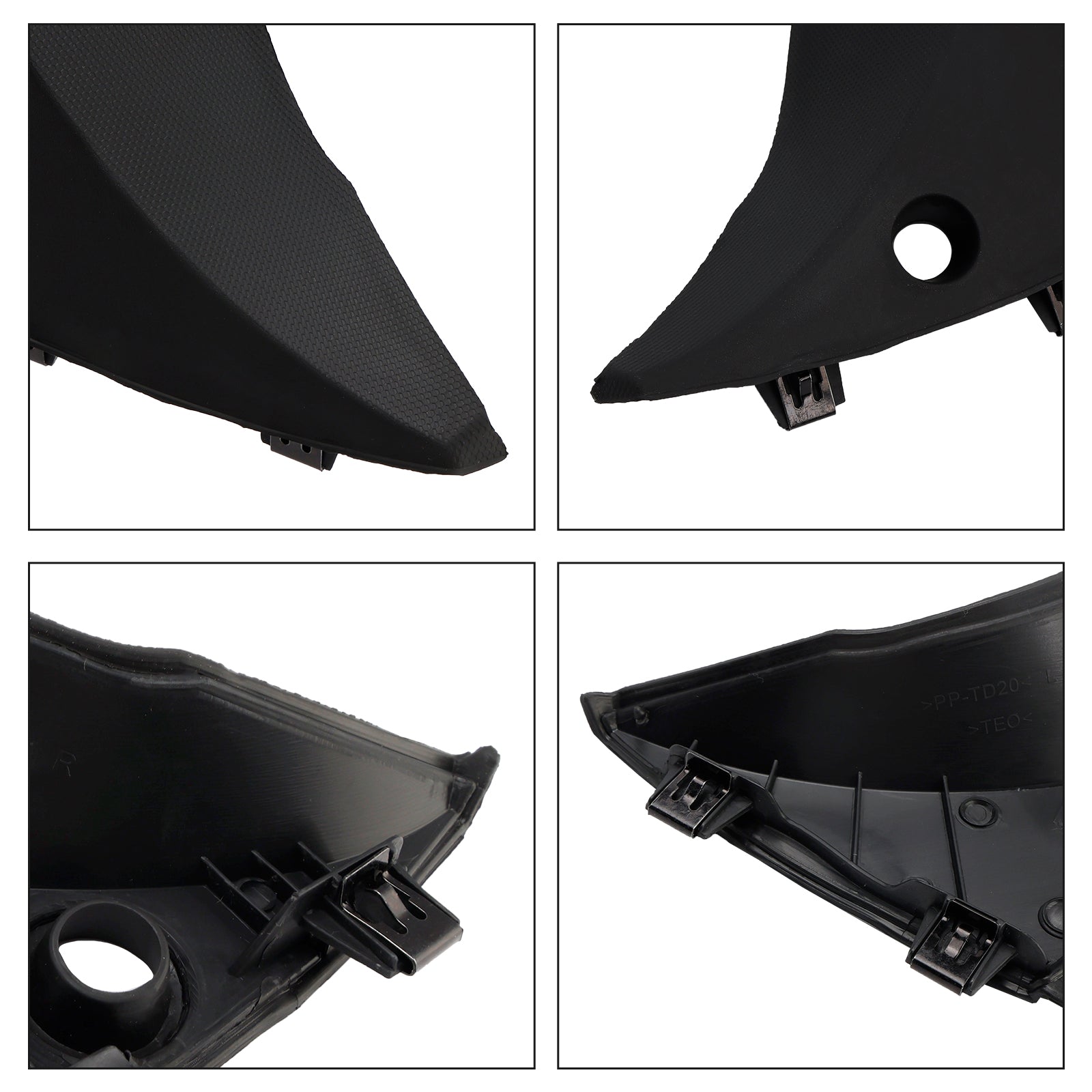 Left&Right Windshield Cowl Vent Cover 23178017 22776513 For GMC Sierra 14-19