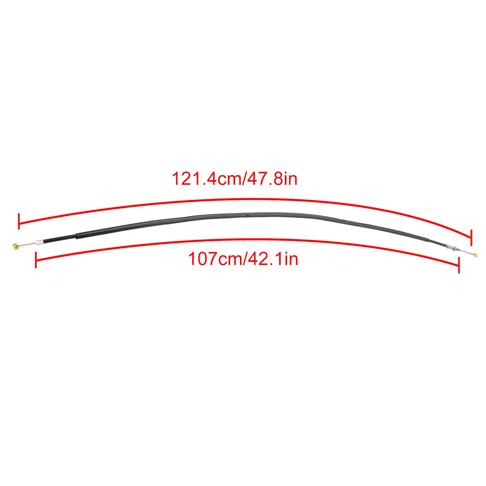 Reemplazo del cable del embrague de la motocicleta Suzuki GSXR600/750 2011-2023, negro