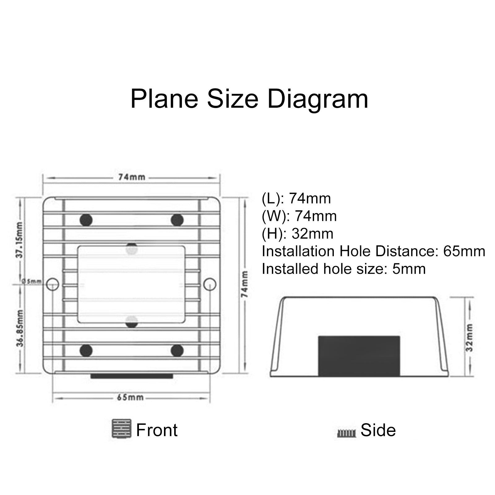 DC-DC 12V-28V 10A 280W EPP UP UP SOUNDA DE PODERAÇÃO REGULADOR DE INDURGULADOR DE PODERADA DE CAR