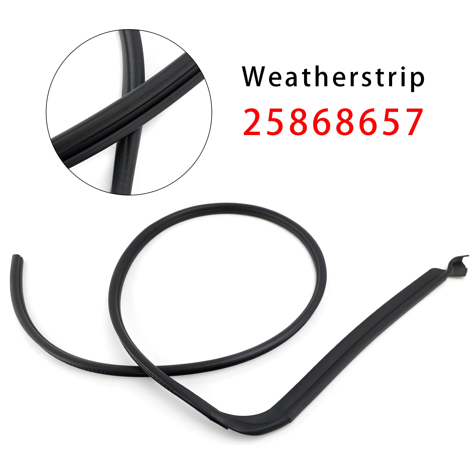 2003-2009 Hummer H2 Coupe-froid de porte gauche 25868657