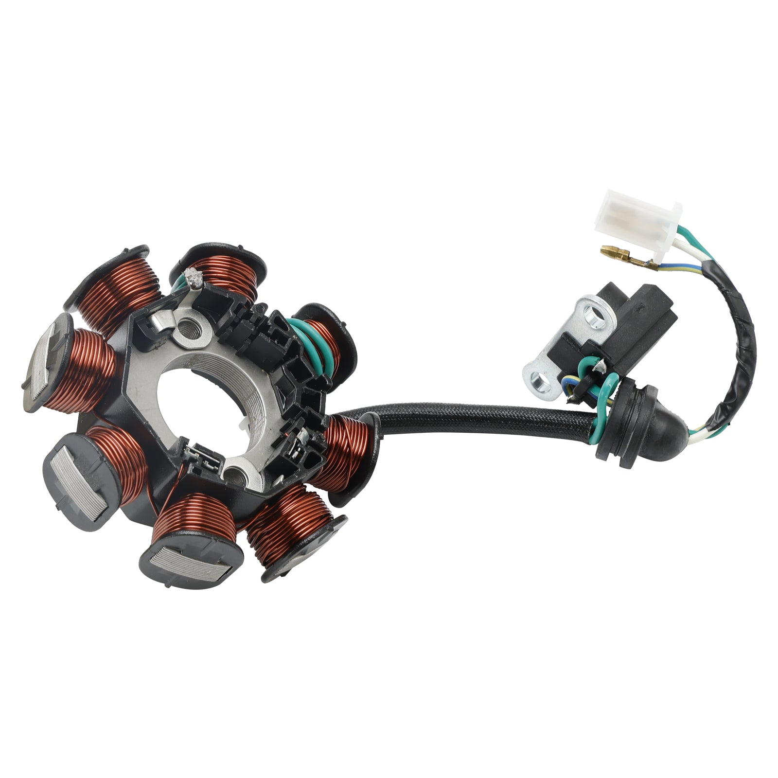 2007-2011 Honda Wave 125 PGMFi démarrage électrique magnéto bobine Stator + régulateur de tension + joint Assy adapté pour 31120-KTM-962