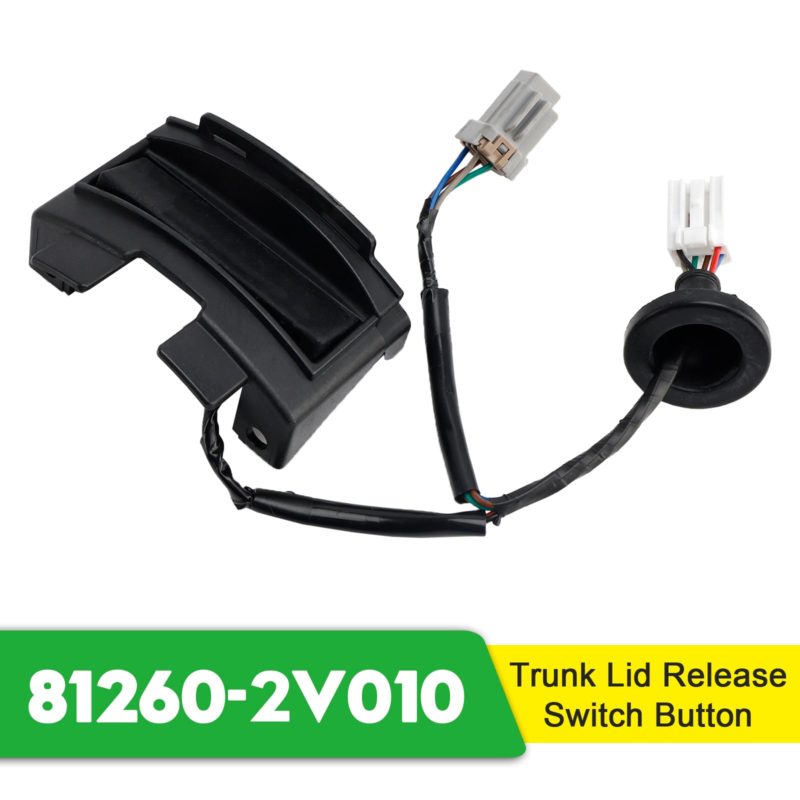 Bouton de commutation de déverrouillage du couvercle de coffre, pour Hyundai Veloster 2012 – 2017 81260-2V010