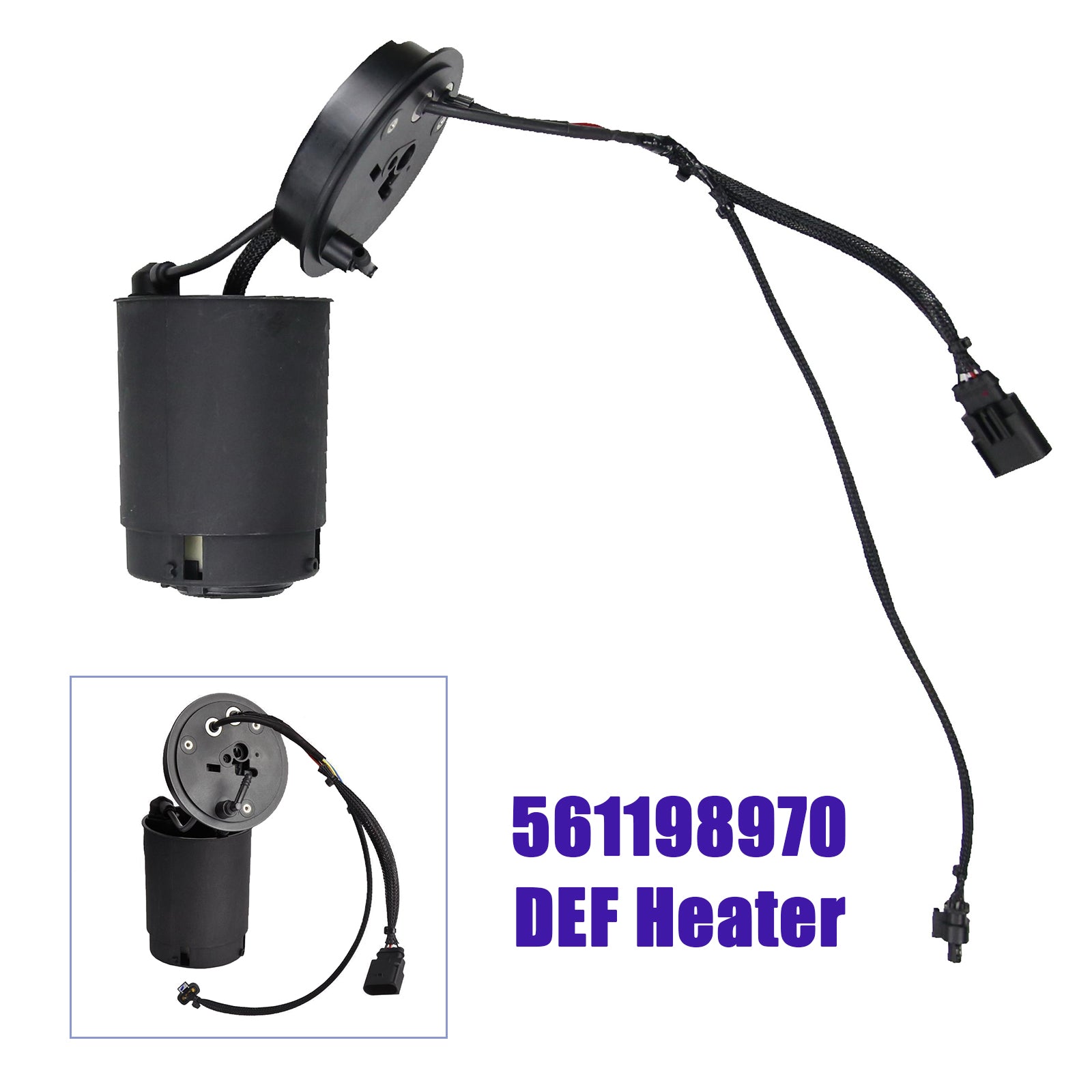 561198970b Dieseluitlaatvloeistof DEF-verwarming voor Volkswagen Passat TDI