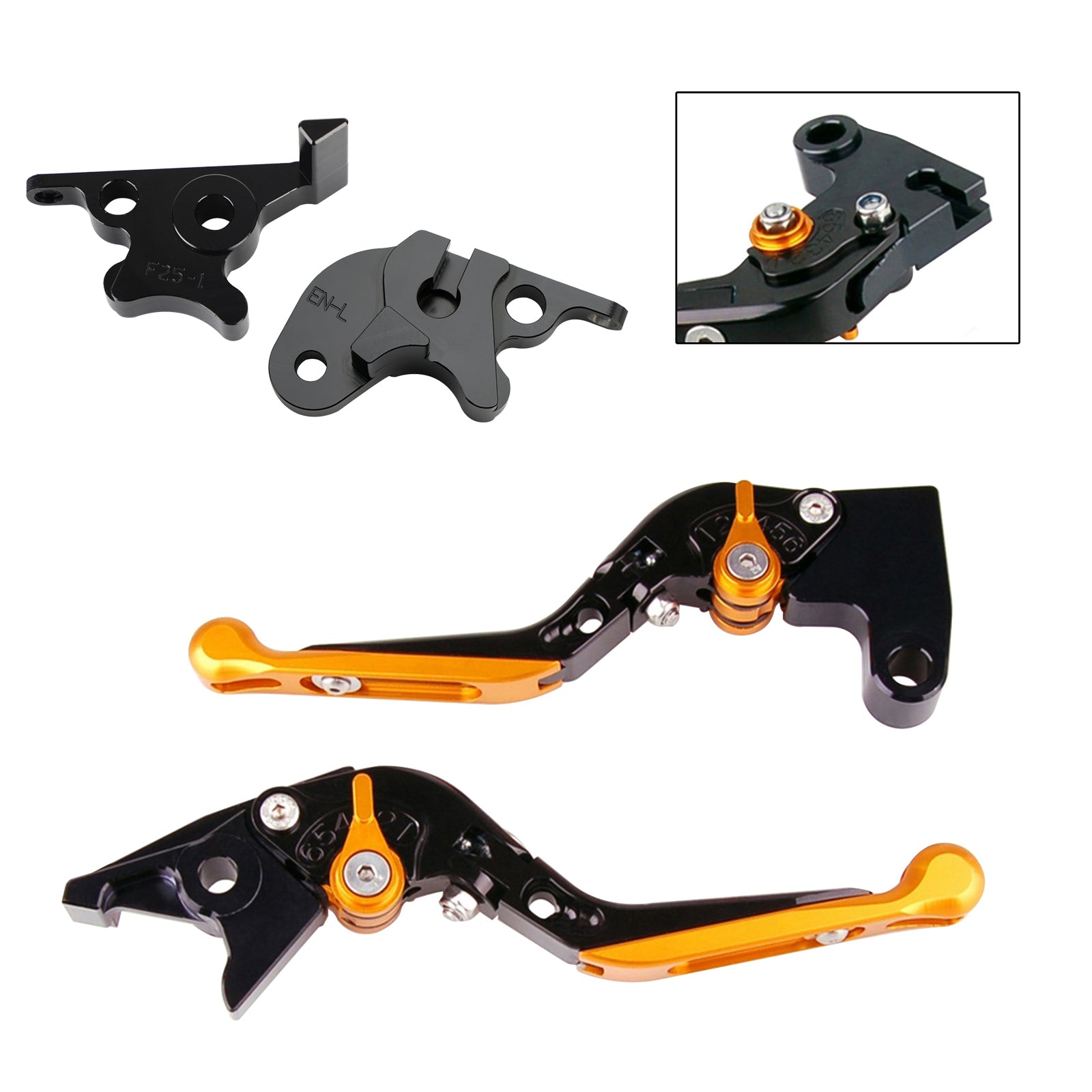 Levier de frein d'embrayage réglable adapté pour CFMOTO 250SR 250NK CBS 2019-2022
