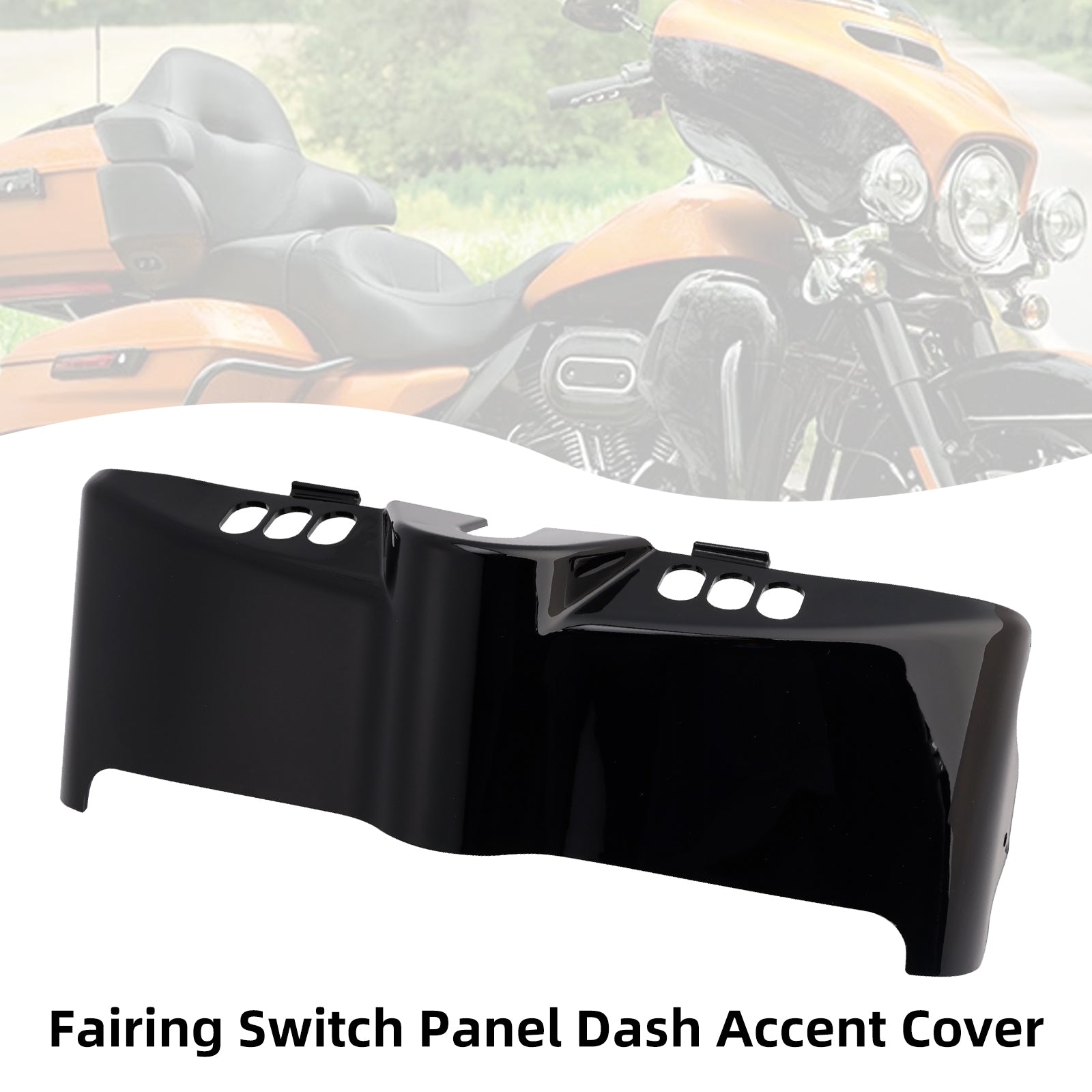 Fairing Switch Panel Dash Accent Cover For Touring Electra Street 2014-2024