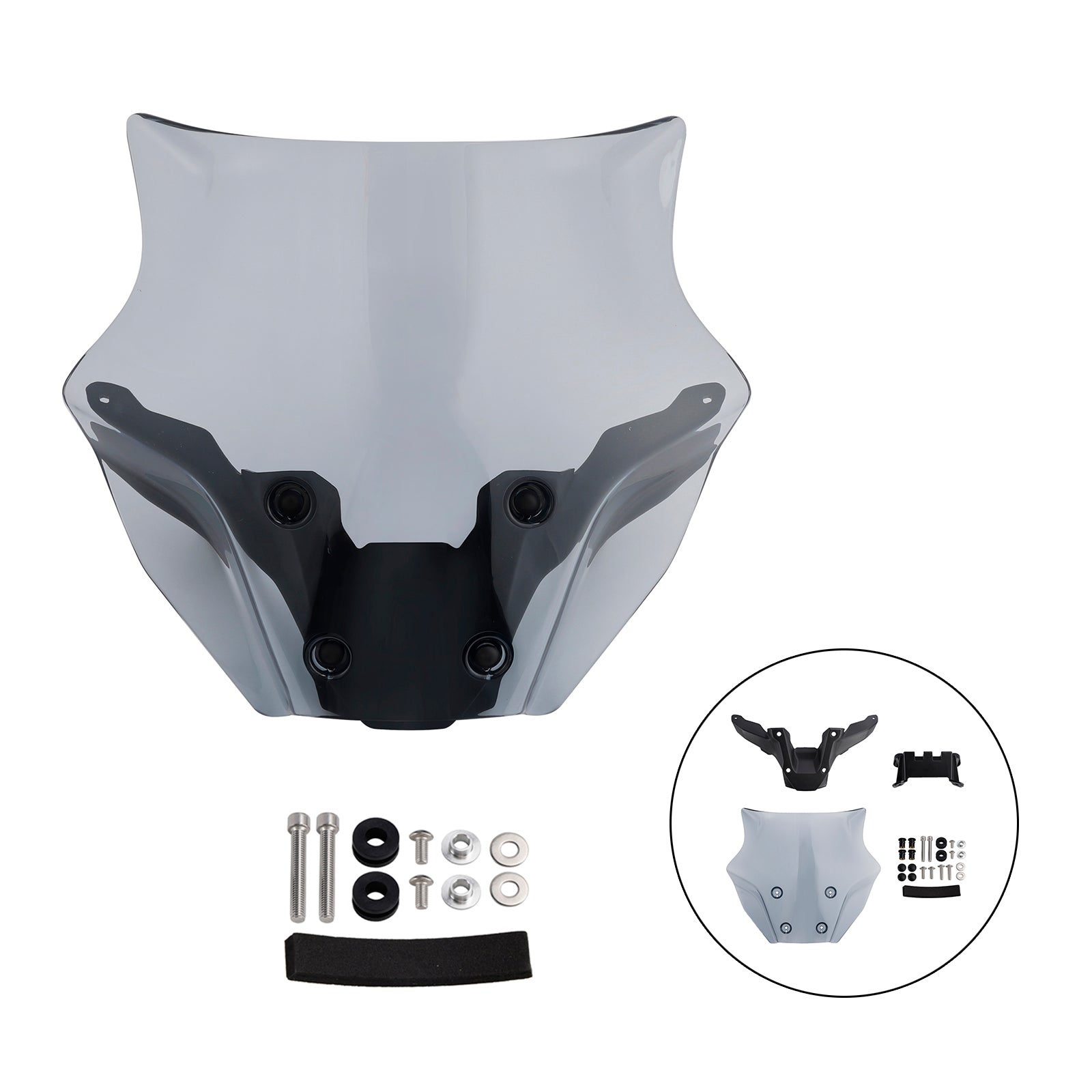 2024-2025 YAMAHA MT-09/SP Windshield WindScreen + Bracket