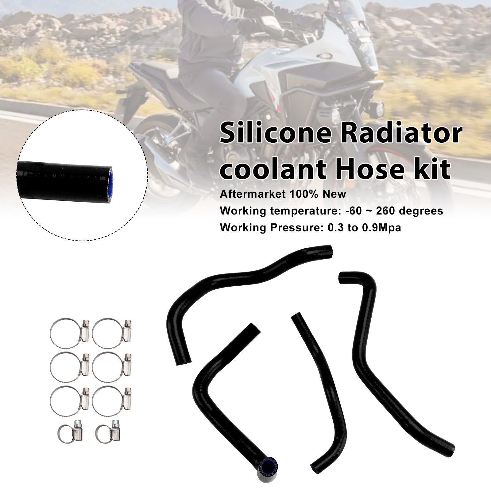 2013-2024 Honda CB500F/X/R Silicone Radiator coolant Hose