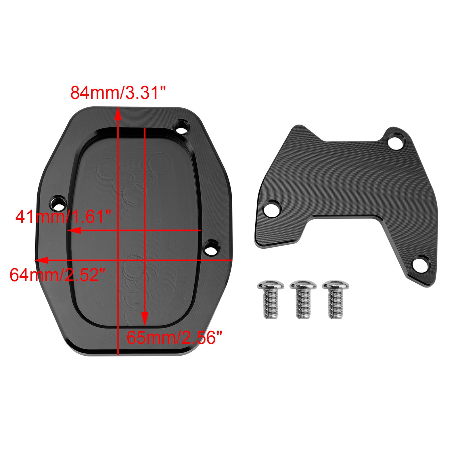 Kickstand Enlarge Plate Pad fit for Honda X-ADV 750 NSS750 21-25 Foza 750 21-23