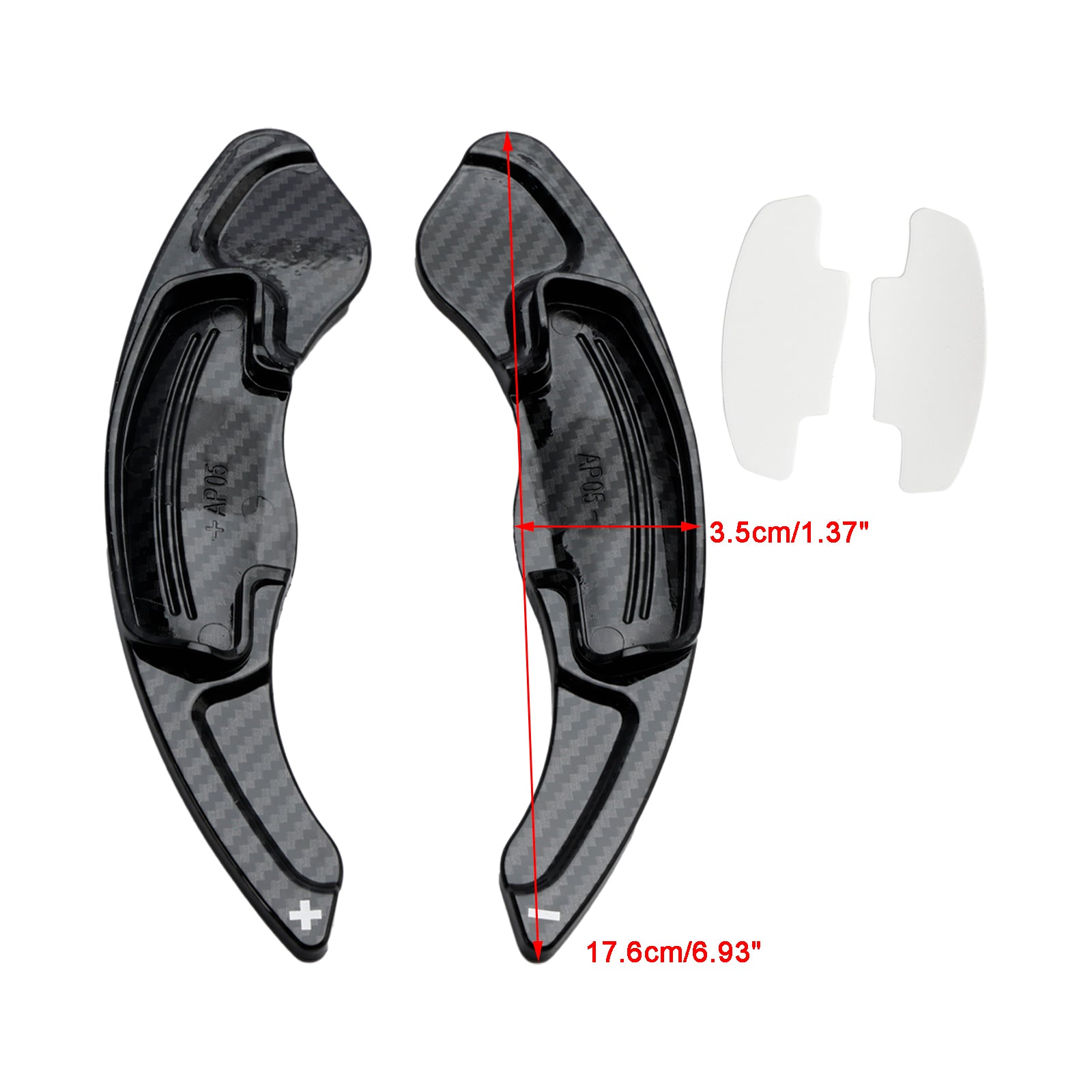 2st ratthjul paddla växelförlängning passar Honda Accord 2014-2019