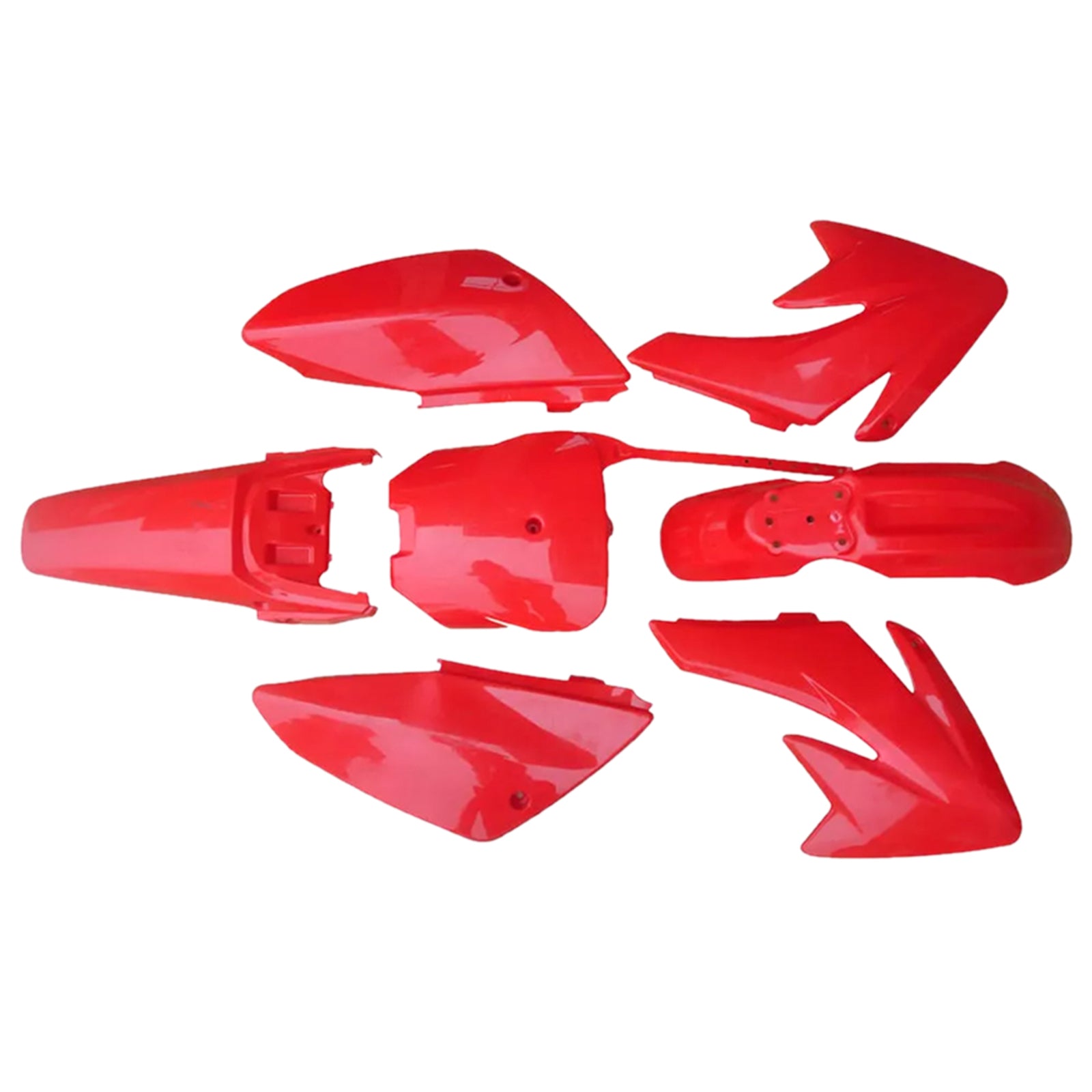 Honda CRF70 Dirt Bike Body Body Plastic Plastic Fender Faquing