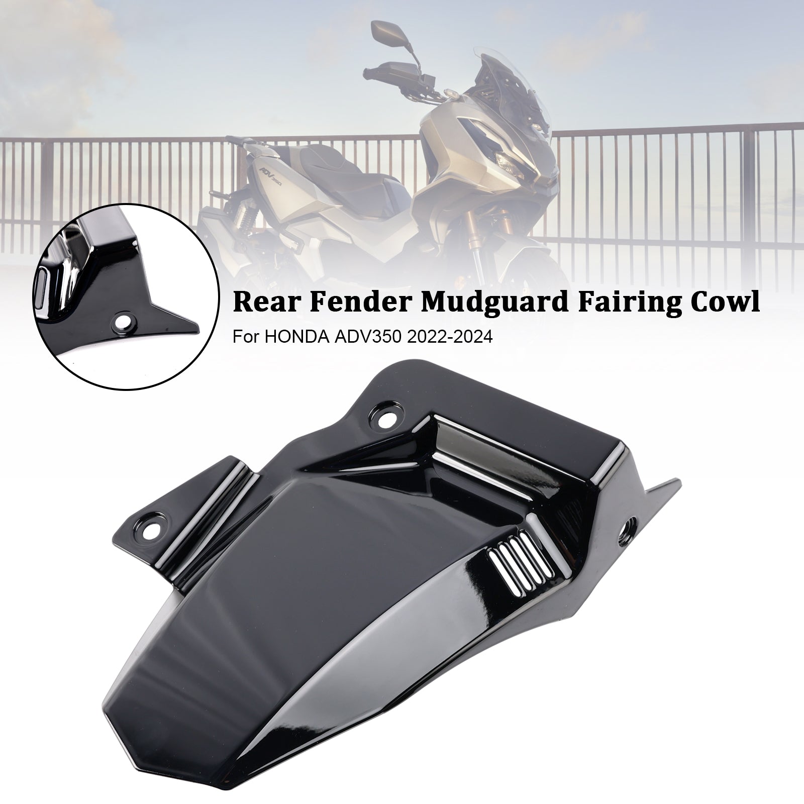 2022-2024 Honda Adv350 Bakre fender lera
