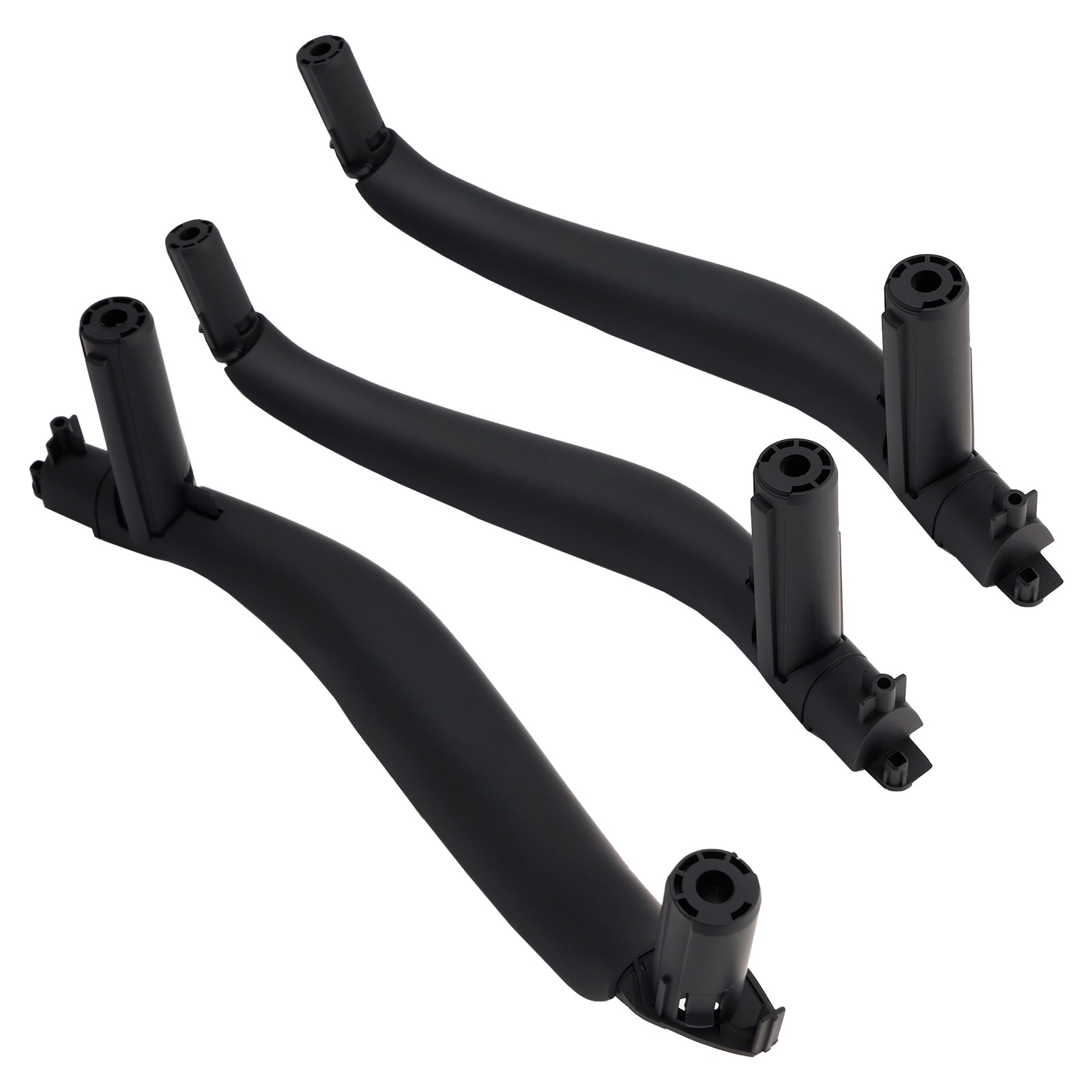 RHD 3PC Interior Door Handle Pull Cover For BMW X5 F15 X6 F16 2014-2018