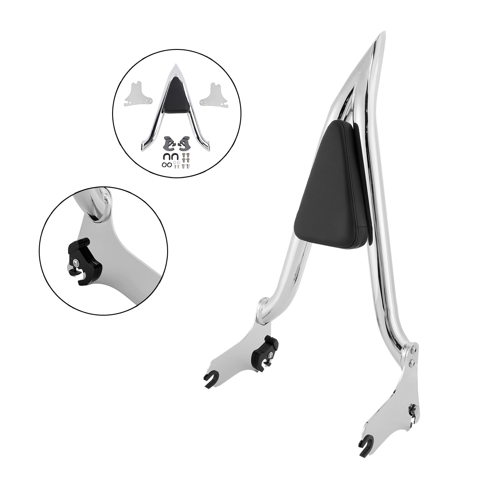 Passageiro Sissy Bar Backrest for Road King Street Glide Road Glide 1997-2008