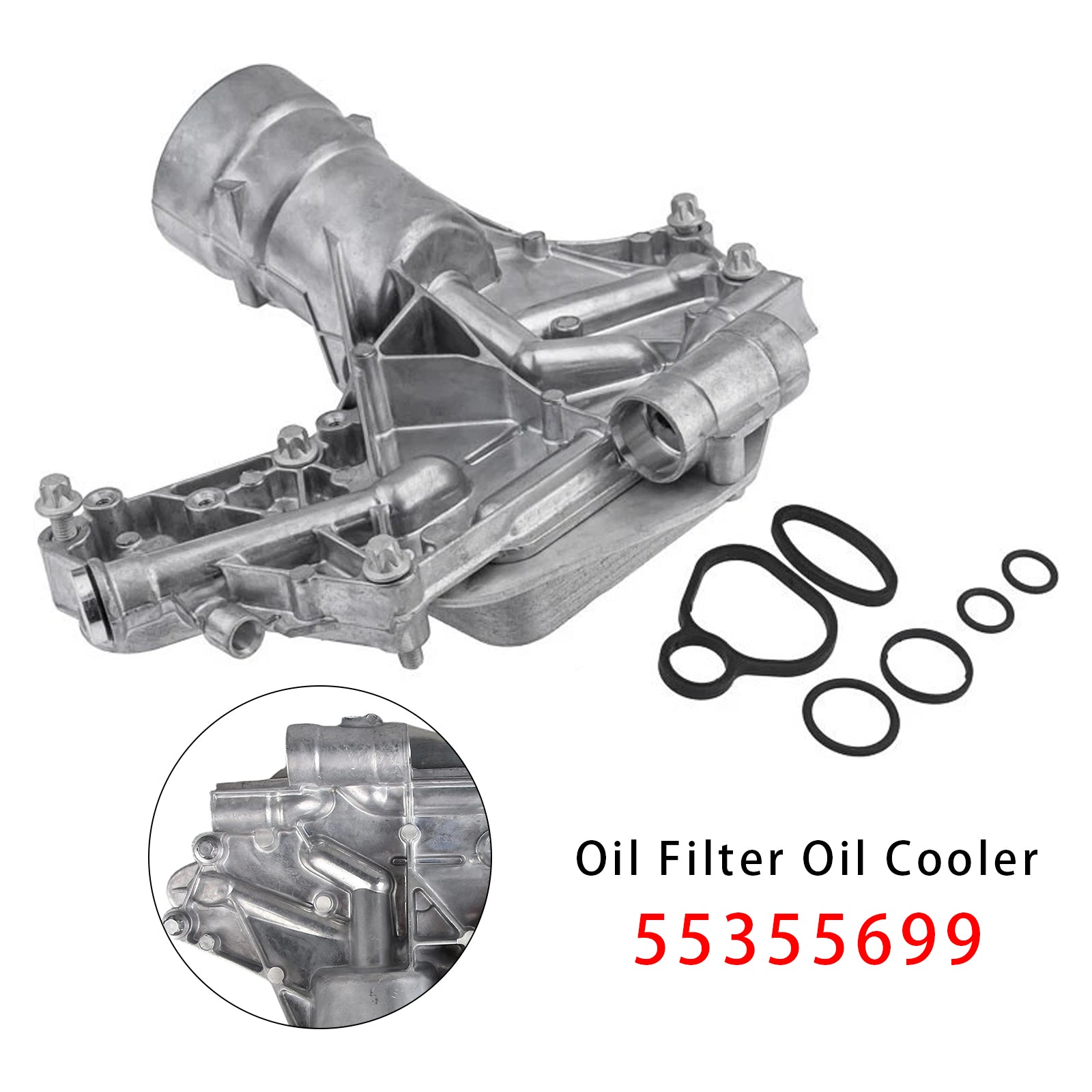Engine Oil Filter Oil Cooler 55355699 For Holden Cruze JH A16LET 1.6L 2015-2018