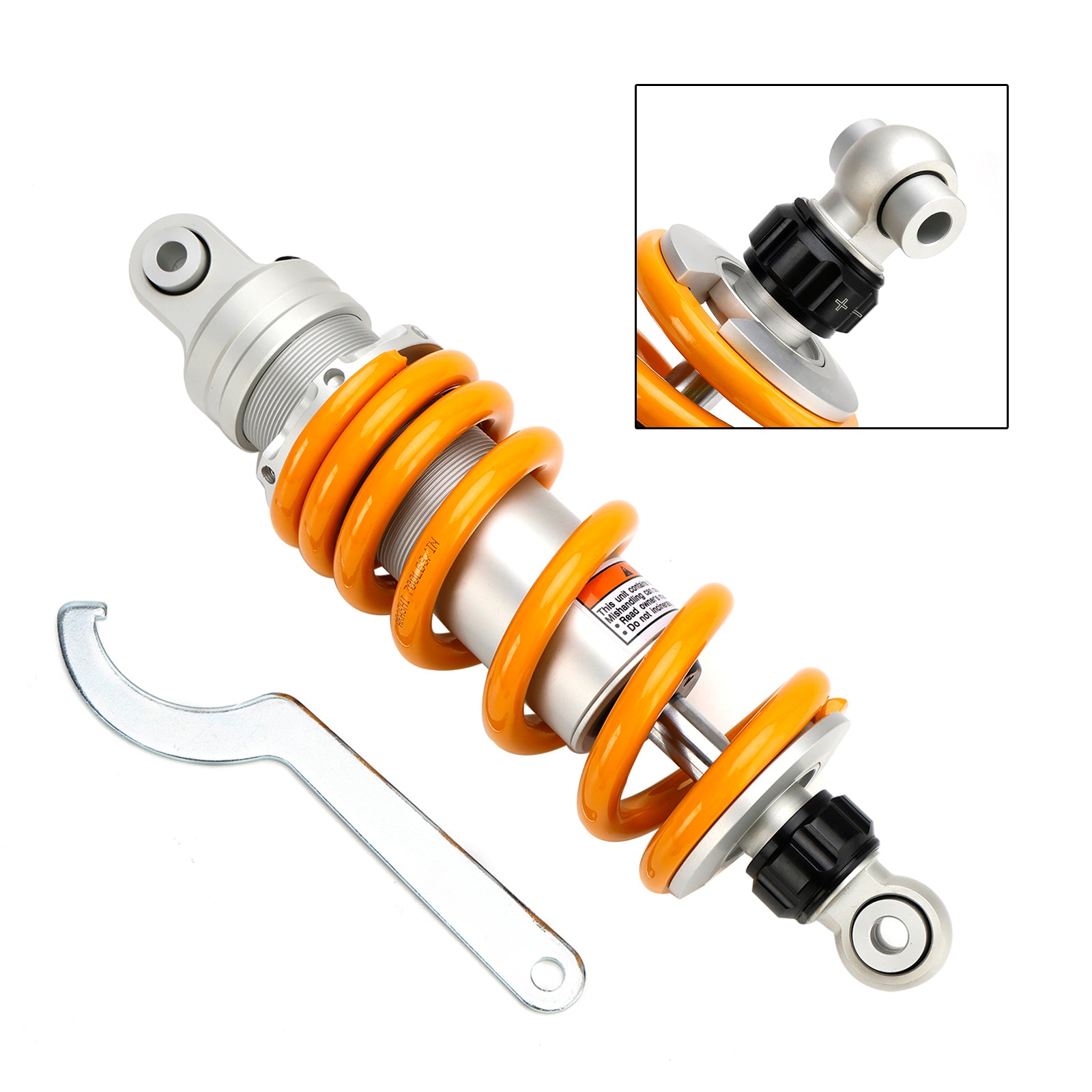 2012-2017 Honda NC700X 305mm bakfjæring Luft støtdempere