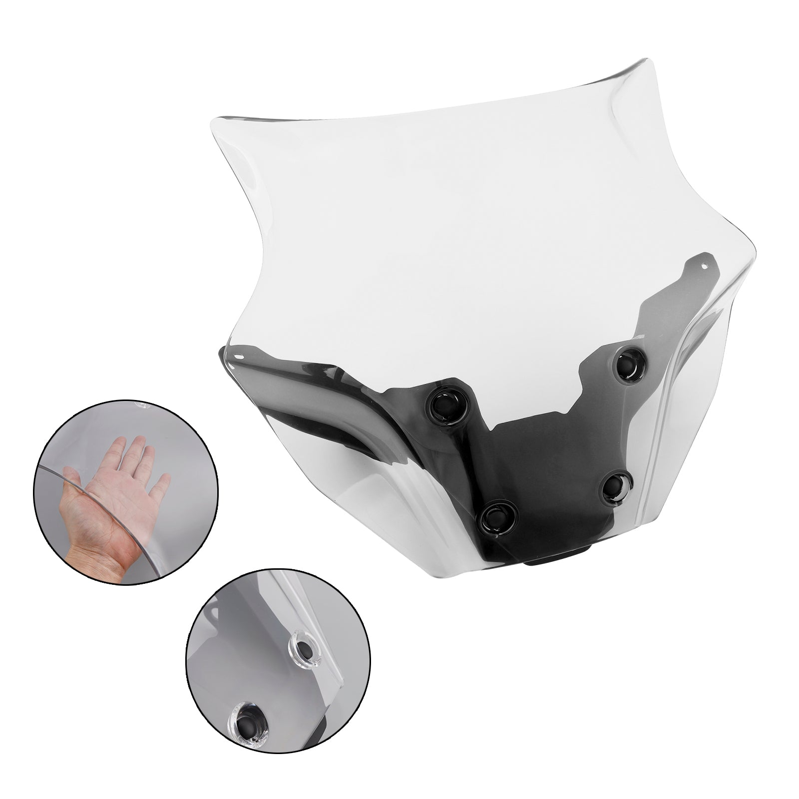 2024-2025 YAMAHA MT-09/SP Windshield WindScreen + Bracket