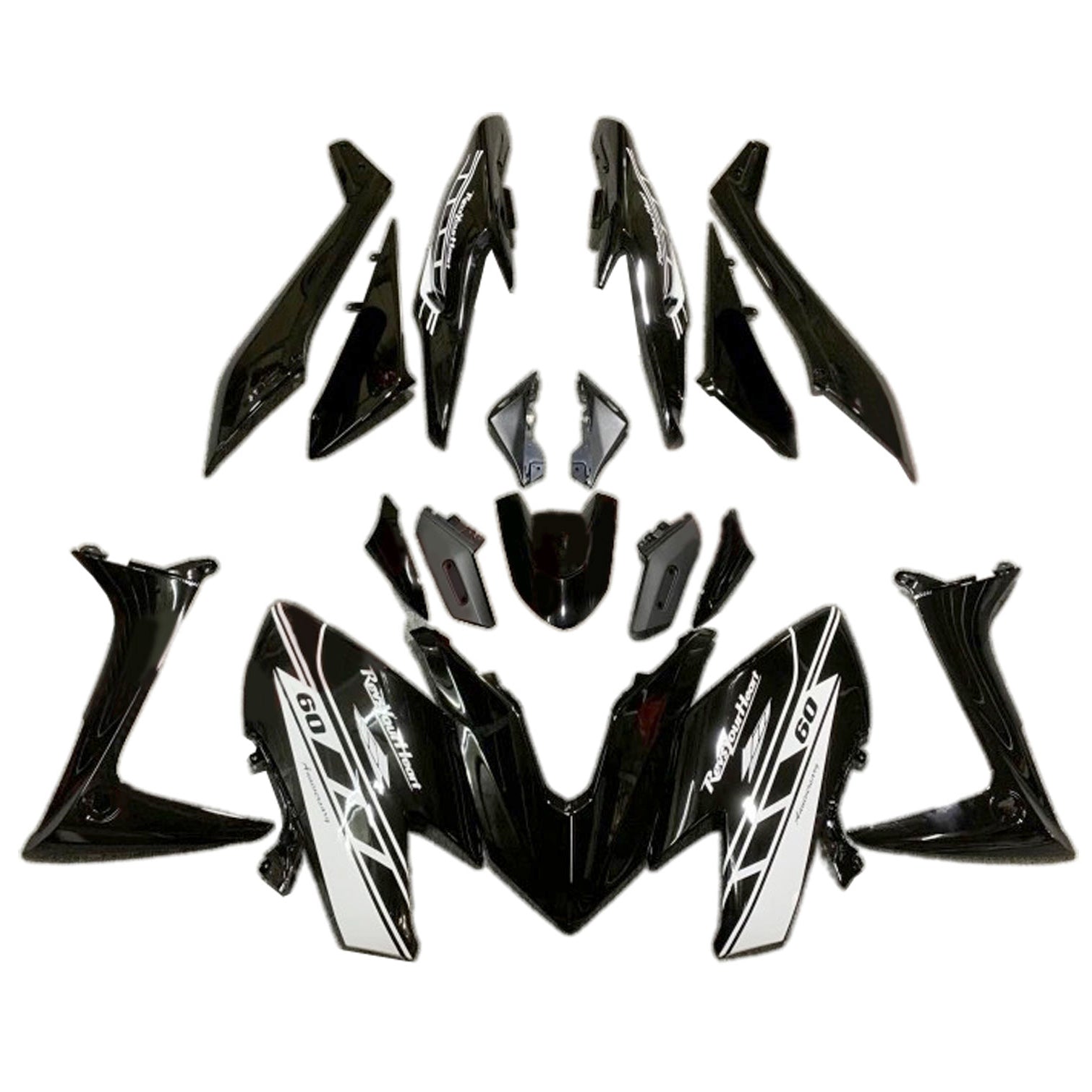 2019-2021 Yamaha Tmax560 Kit de camerage d'injection Bodywork Abs en plastique