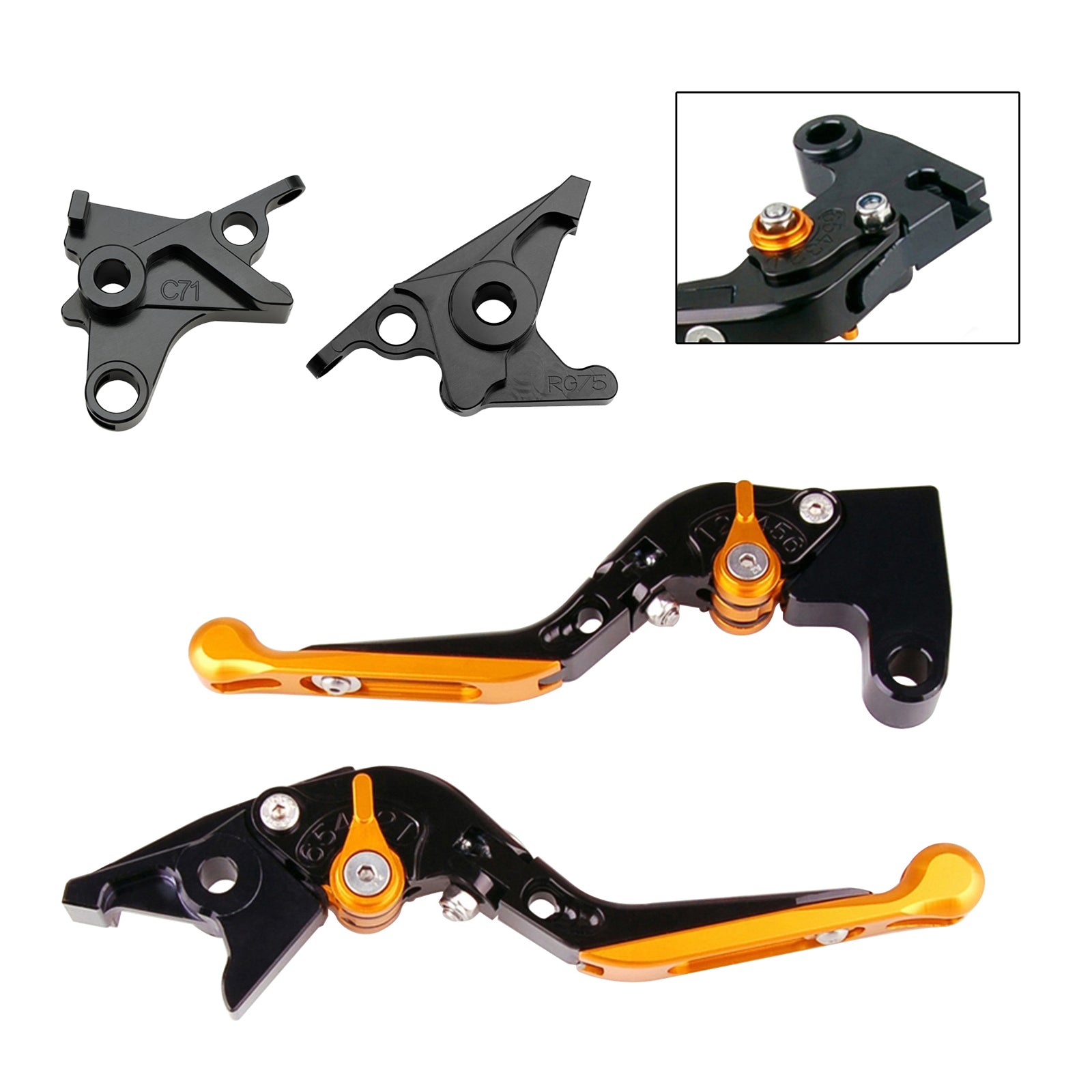 Alavajão de freio de embreagem ajustável para BMW R Nine T /Pure /Racer 2017-2023