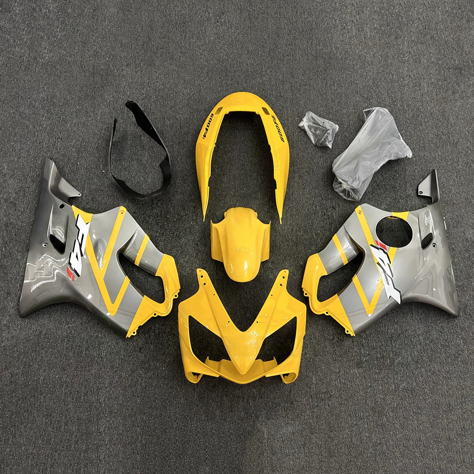 Injection Fairing Kit Bodywork Plastic ABS For Honda CBR600 F4i 2004-2007