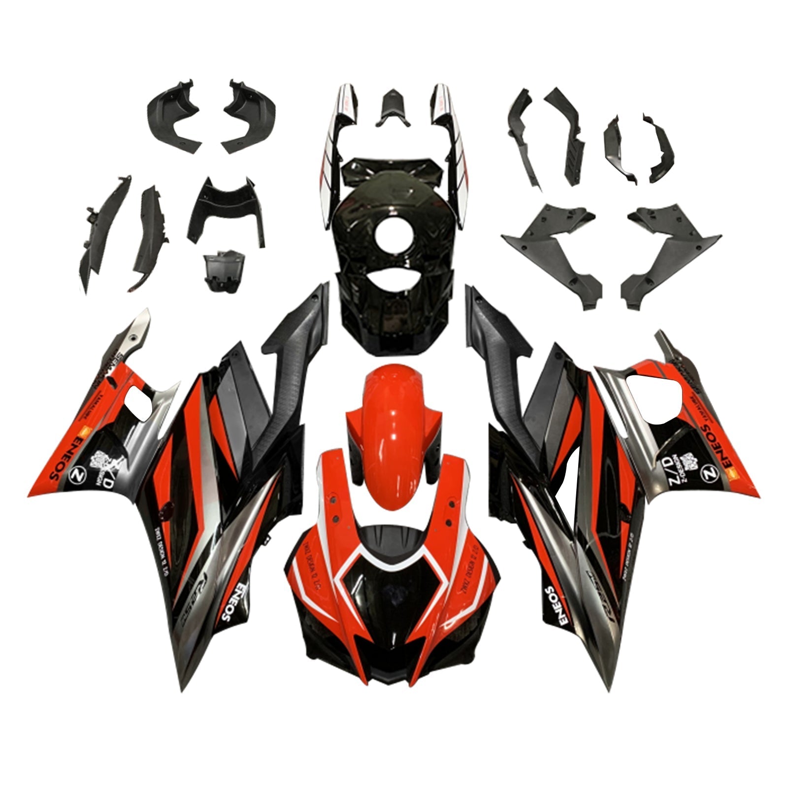 2019-2021 Yamaha YZF-R3 R25 Kit de carénage Kit de carrosserie en plastique Abs
