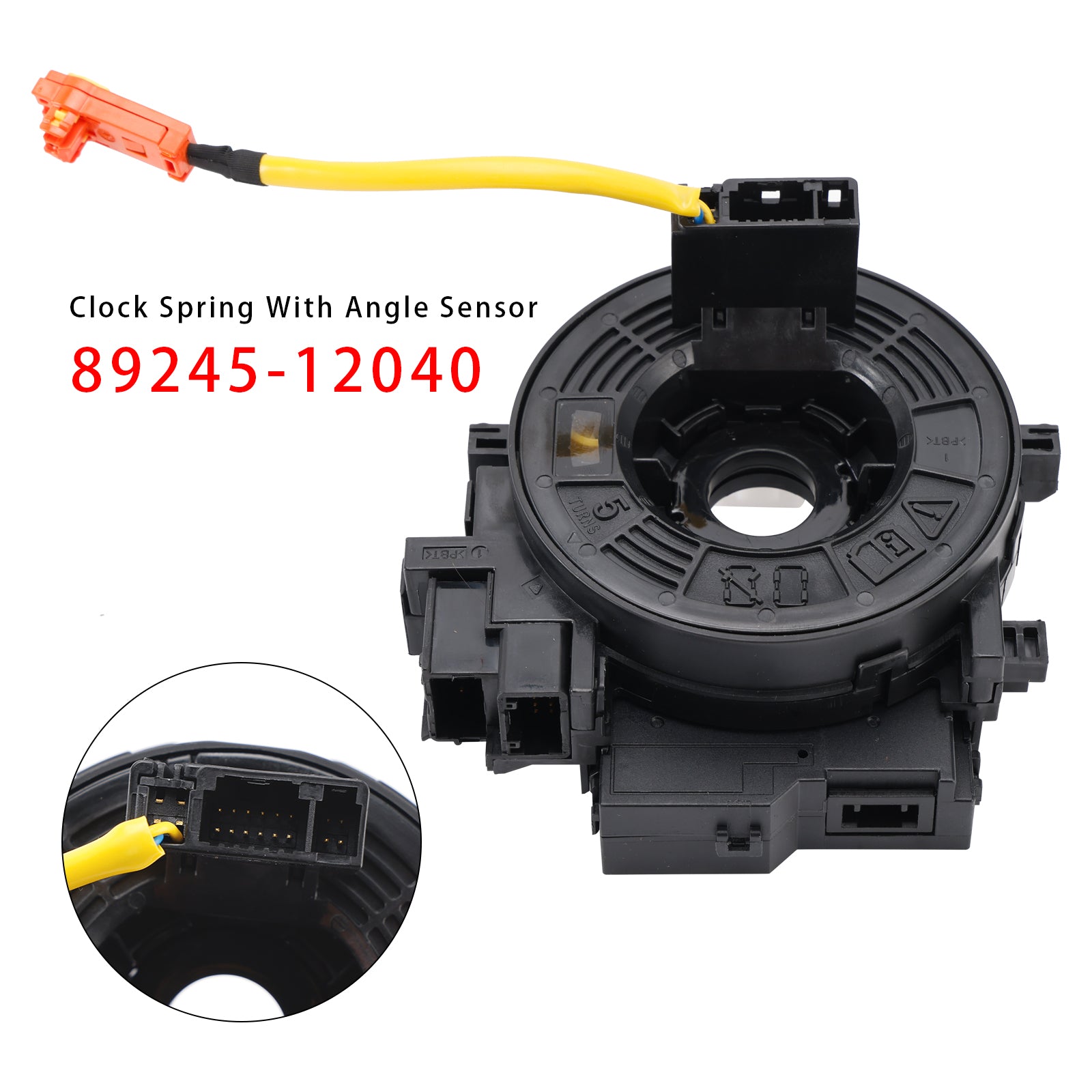 Clock Spring With Angle Sensor 89245-12040 For Toyota RAV4 2013-2016