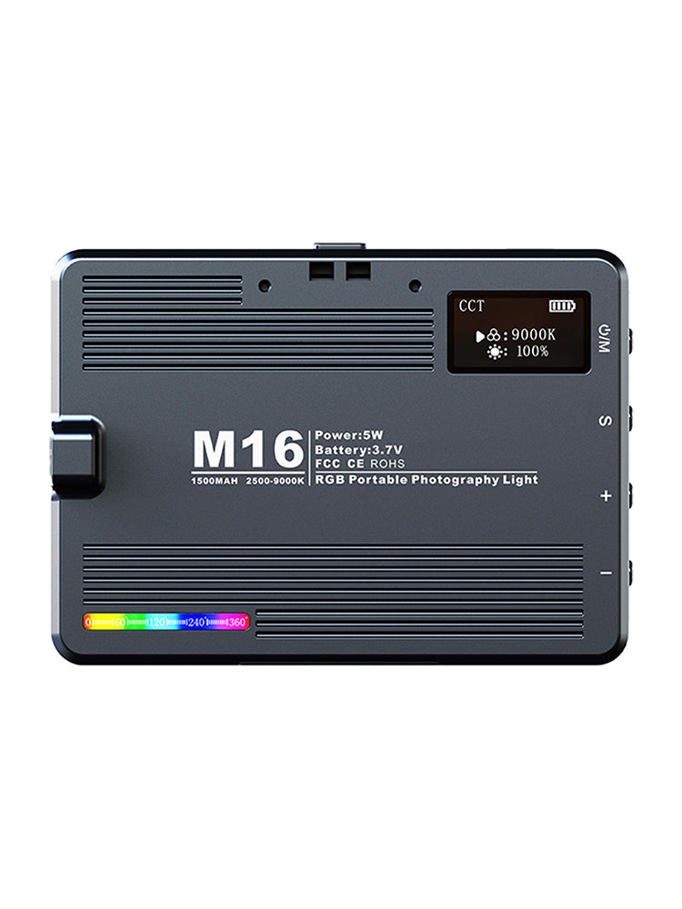3000-9900K RGB Pocket Light Thin RGB fullfärg LED Fill Light Live Light Light