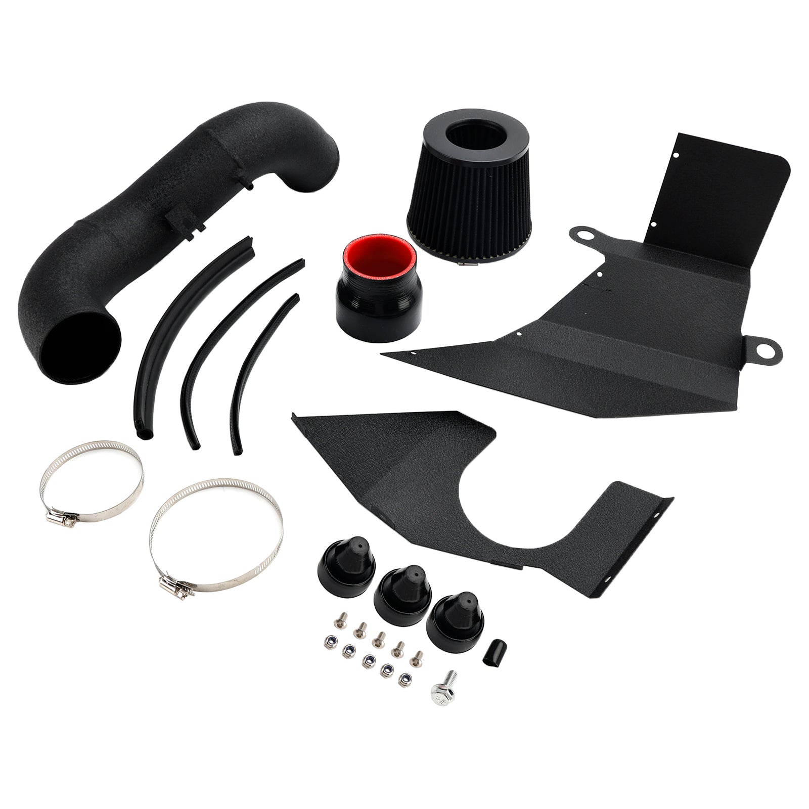 Kit d'admission d'air froid VW Golf GTi R 1.8T 2.0T 2015-2020 avec bouclier thermique
