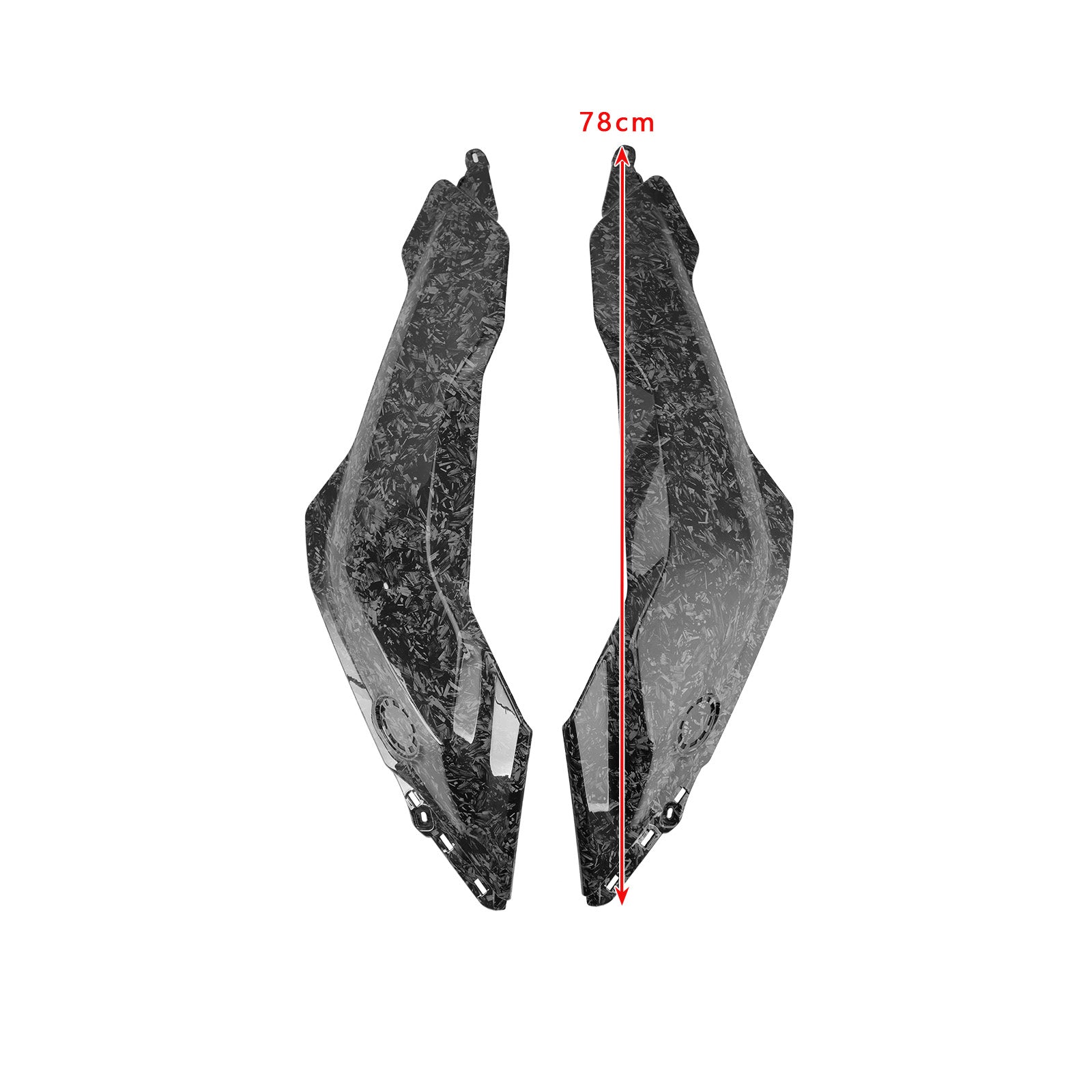 2024-2025 BMW R1300GS Side Gas Tank Frame Painel de capa de fada de capa de fada