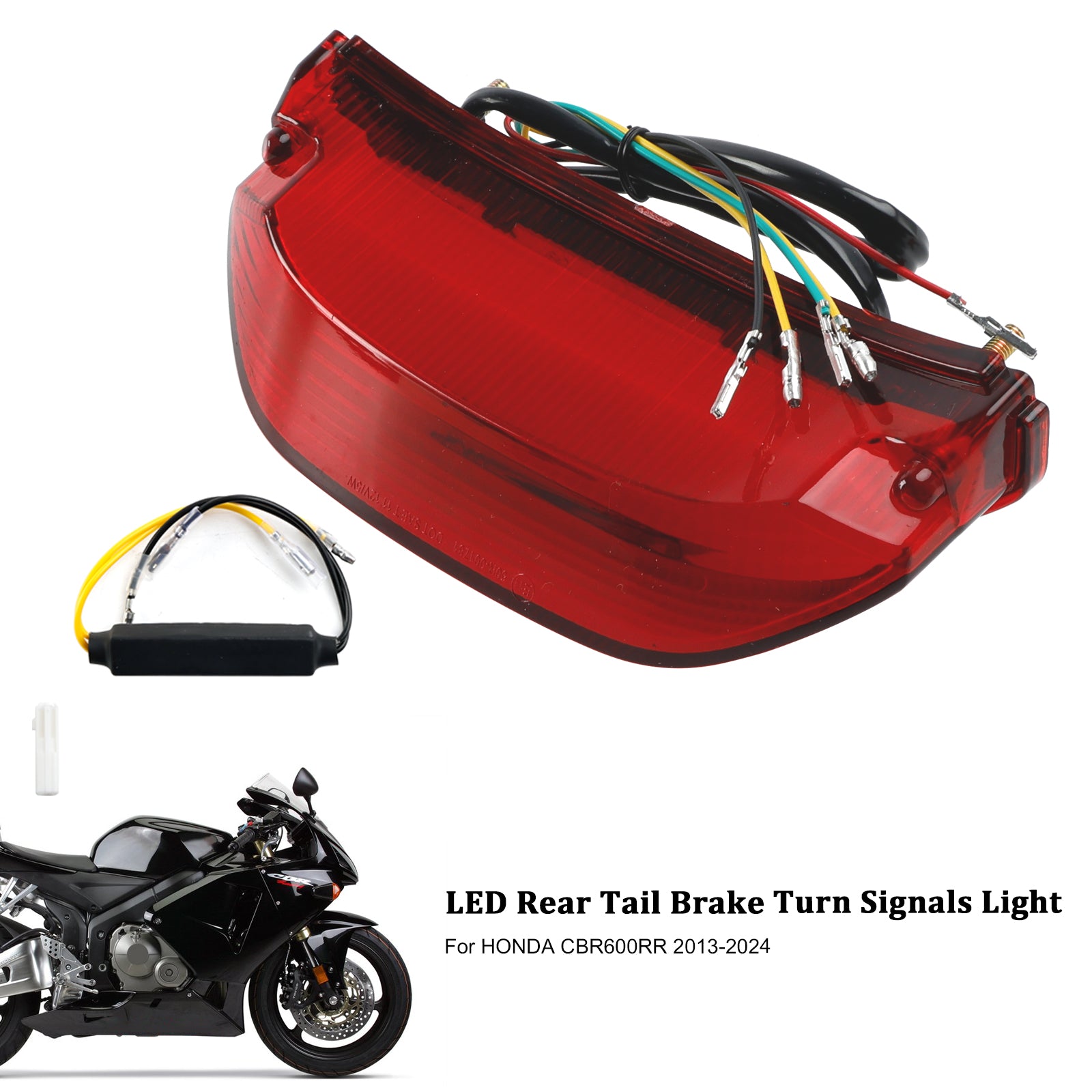 2013-2024 Honda CBR600RR LED bakhalebremsesignaler lys