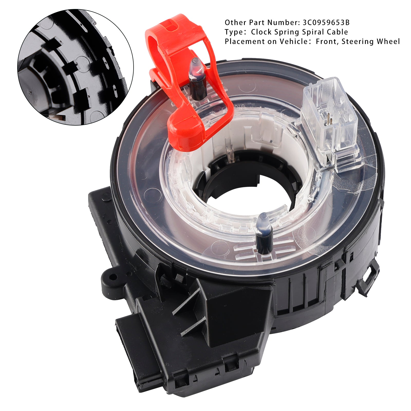 Clock Spiral Cable för VW CC 2009-2012 för Passat 2.0L/T 2006-2010