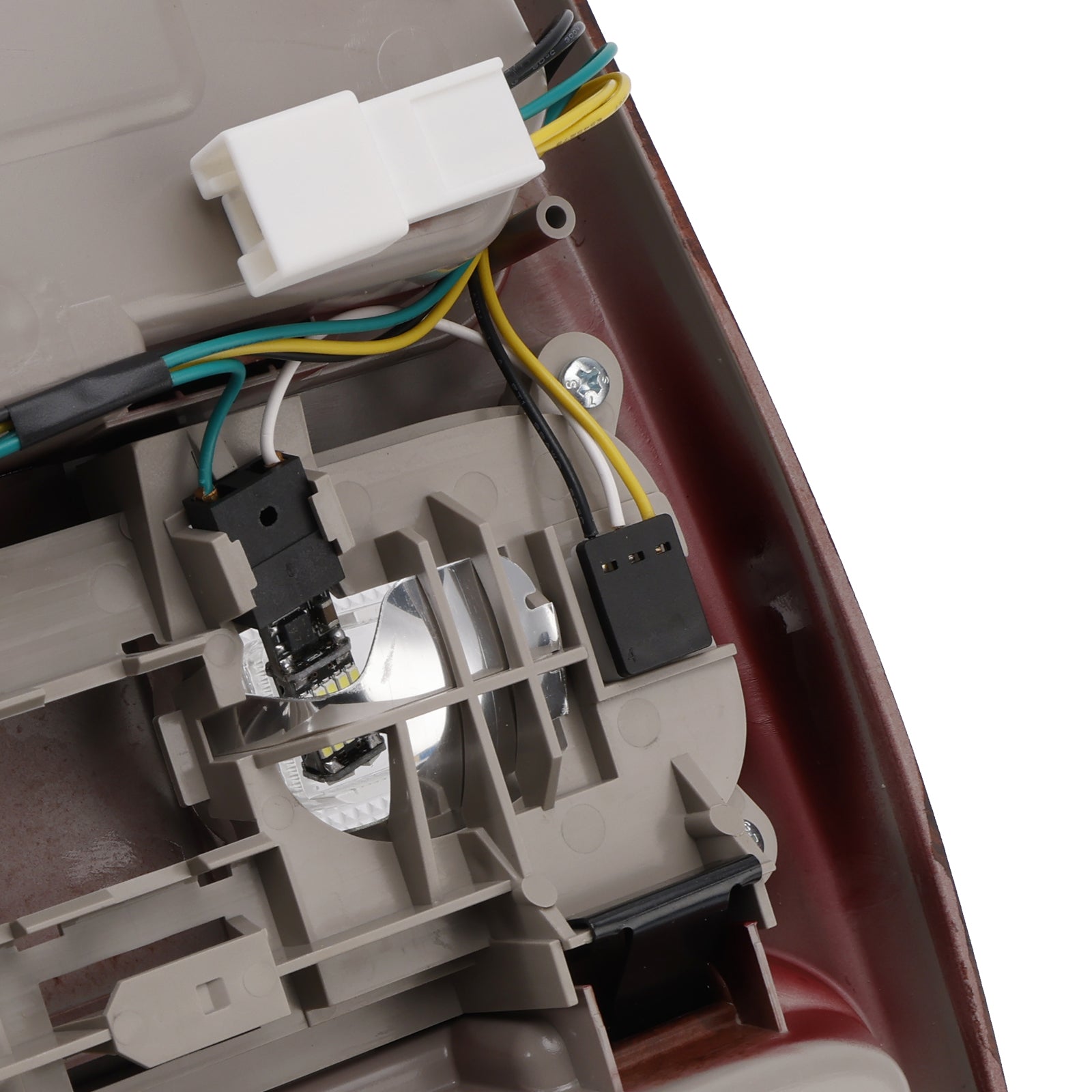 Front LED Overhead Console Peach wood För Dodge Ram 1500 2500 3500 98-02