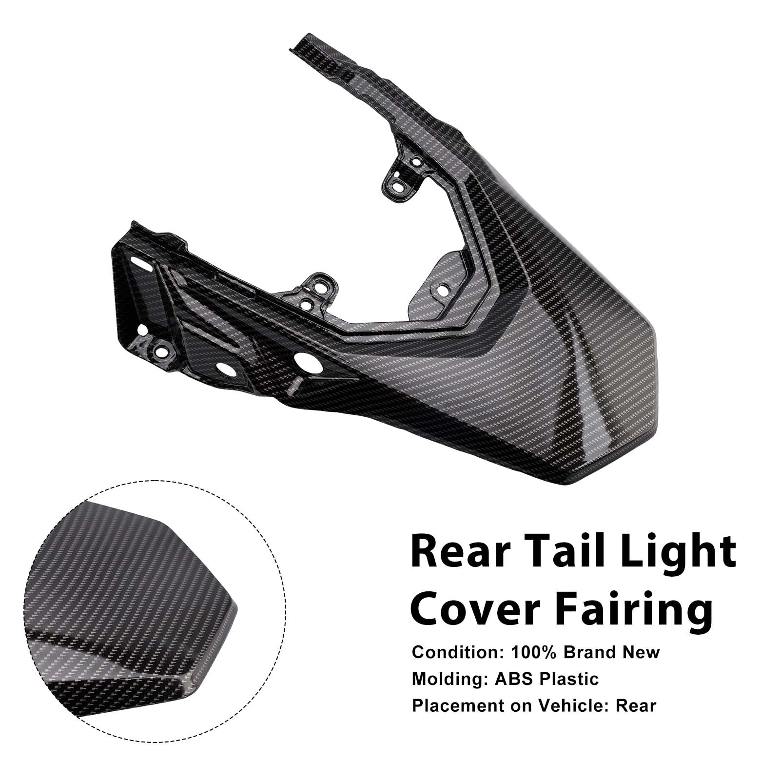 2025-2026 For Yamaha Tenere 700 T700S Rear Tail Light Cover Fairing