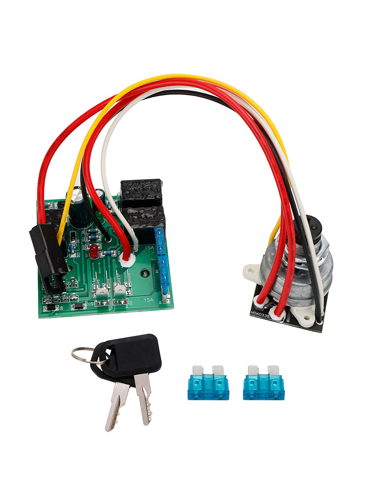 Module d'interrupteur d'allumage avec 2 touches AM136681 pour John Deere 325 335 345 355